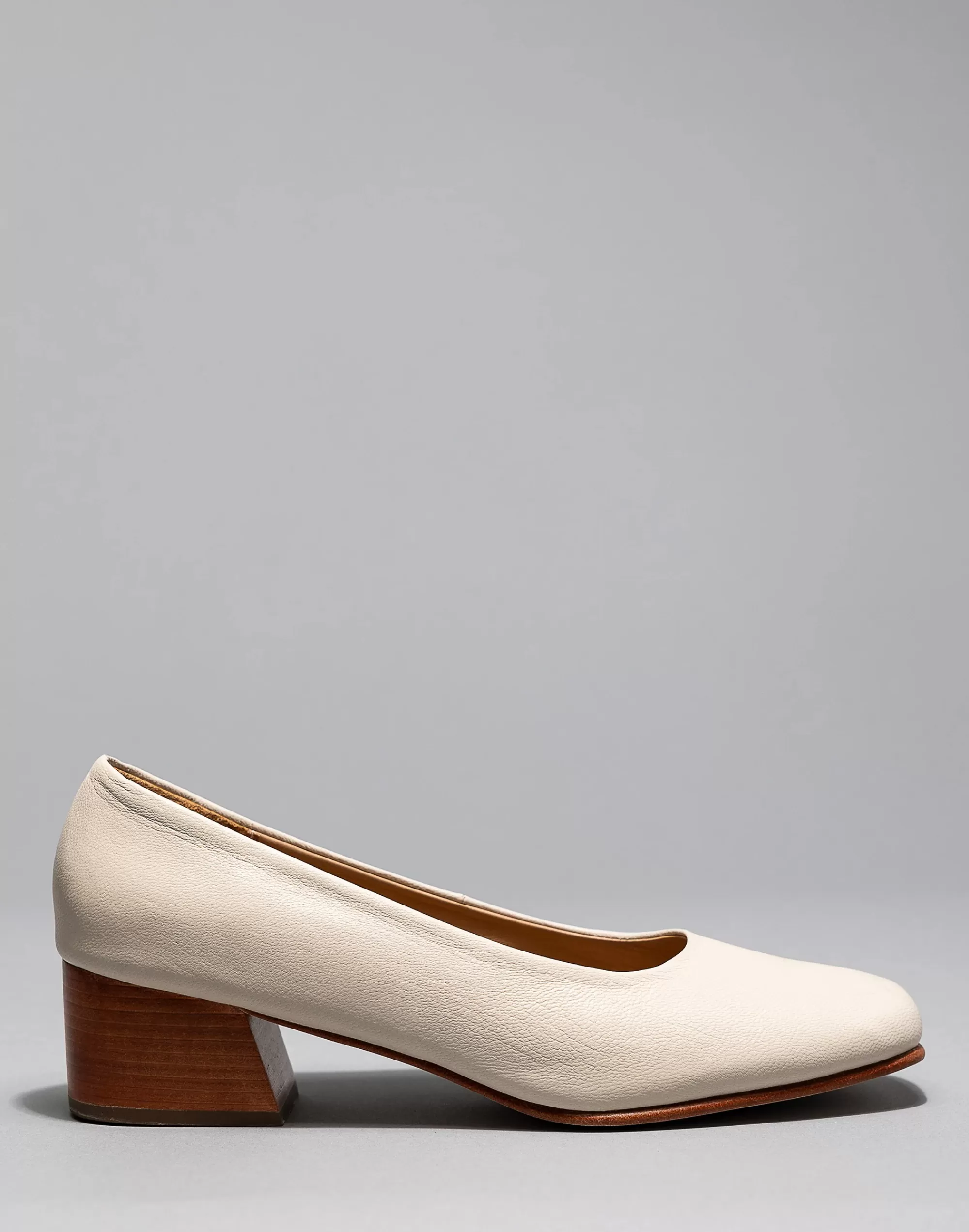 Madewell Heels>Huma Blanco Leather Luisa Pumps Bone