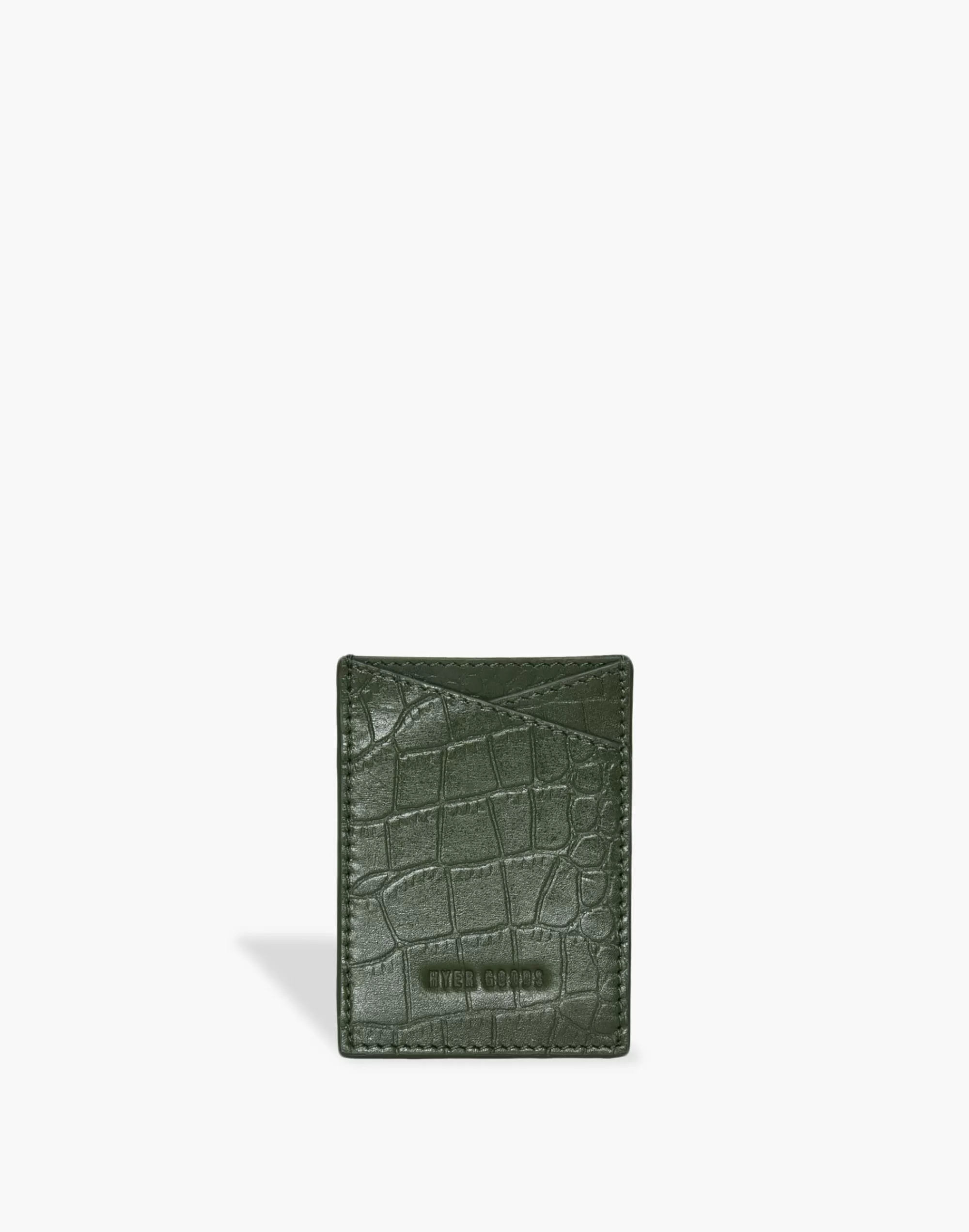 Madewell Pouches & Wallets>Hyer Goods Leather Sticker Phone Wallet Olive