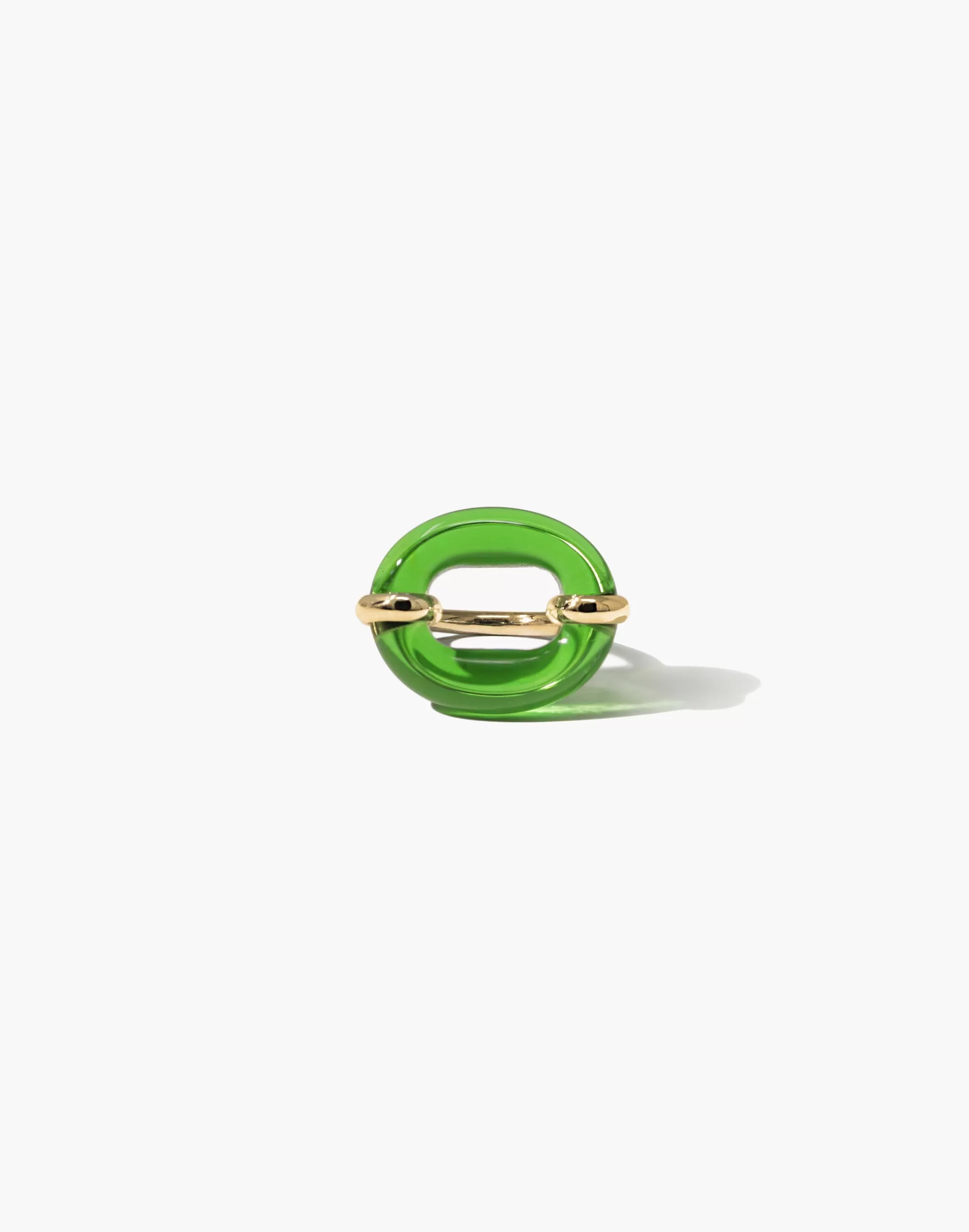 Madewell Rings>In The Loop Ring Green