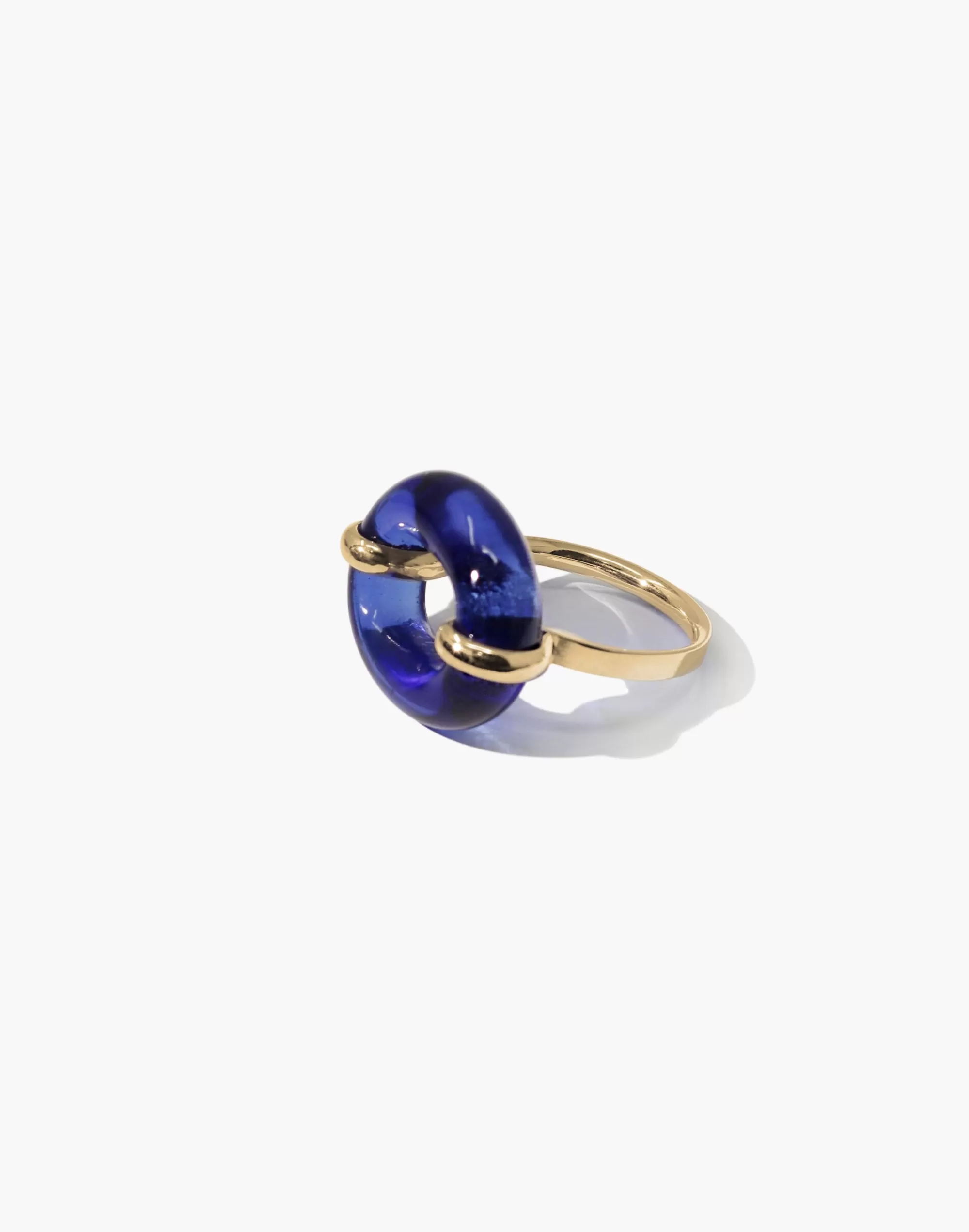 Madewell Rings>In The Loop Ring Cobalt Blue