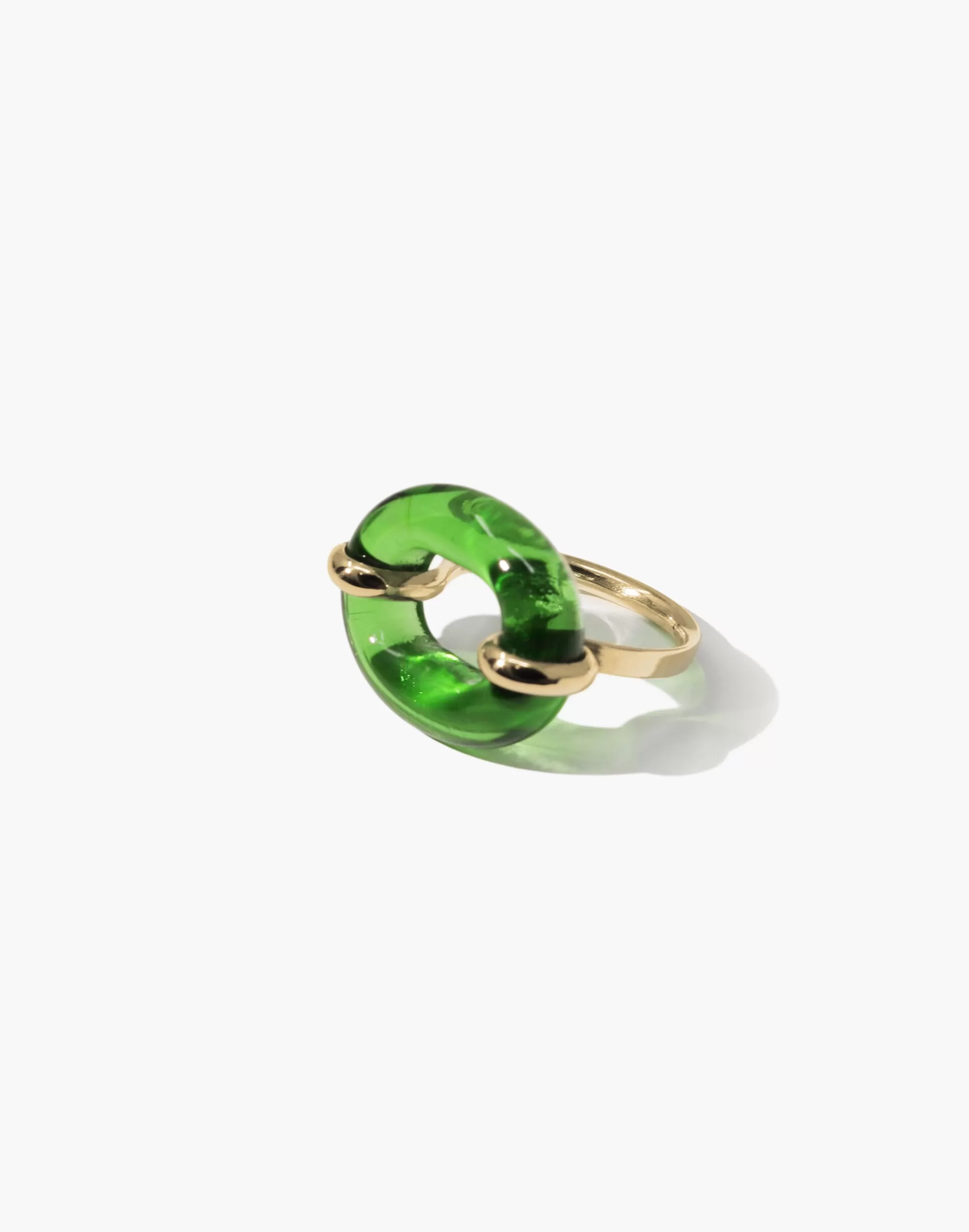 Madewell Rings>In The Loop Ring Green