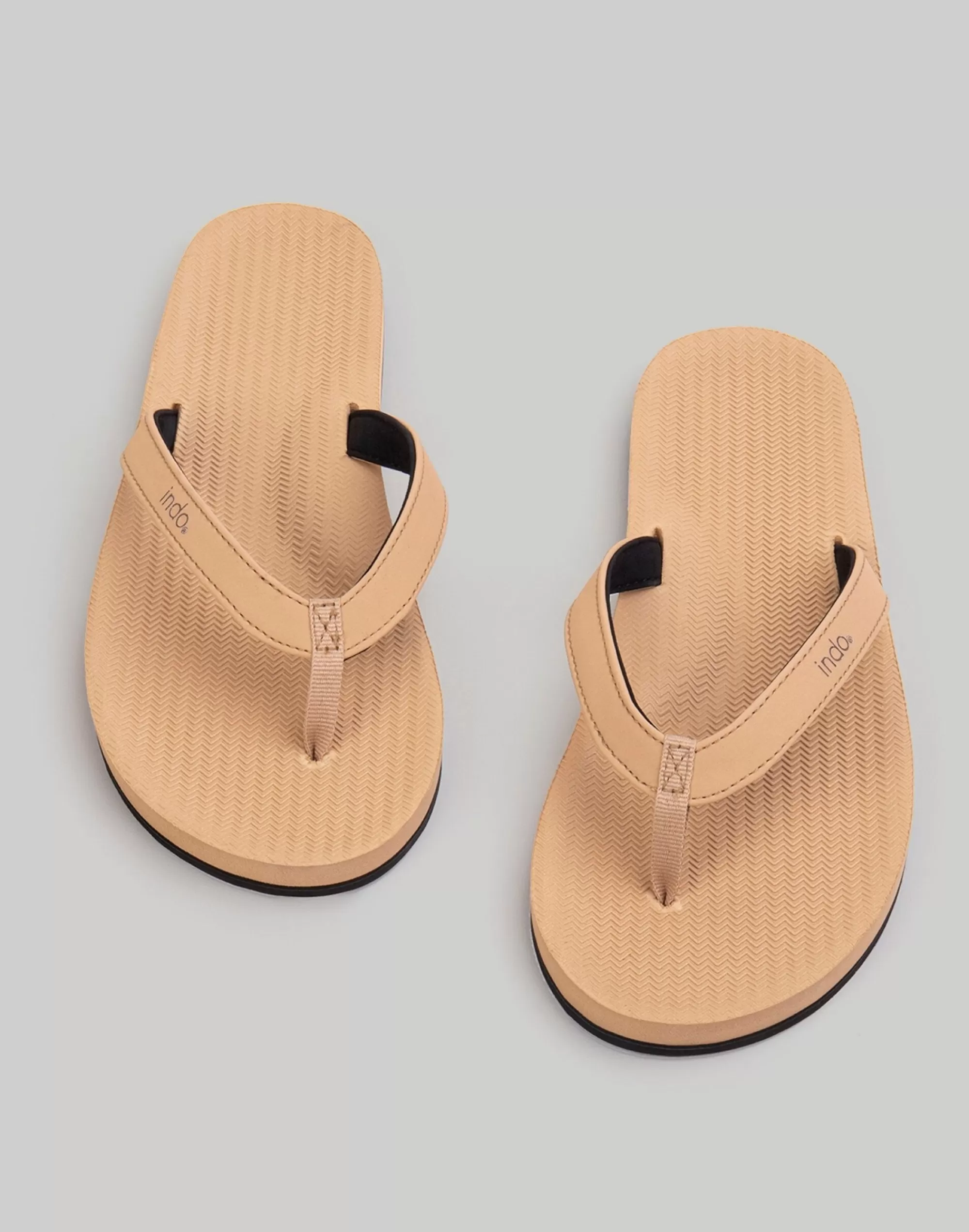 Madewell Sandals>Indosole Flip Flops Tan