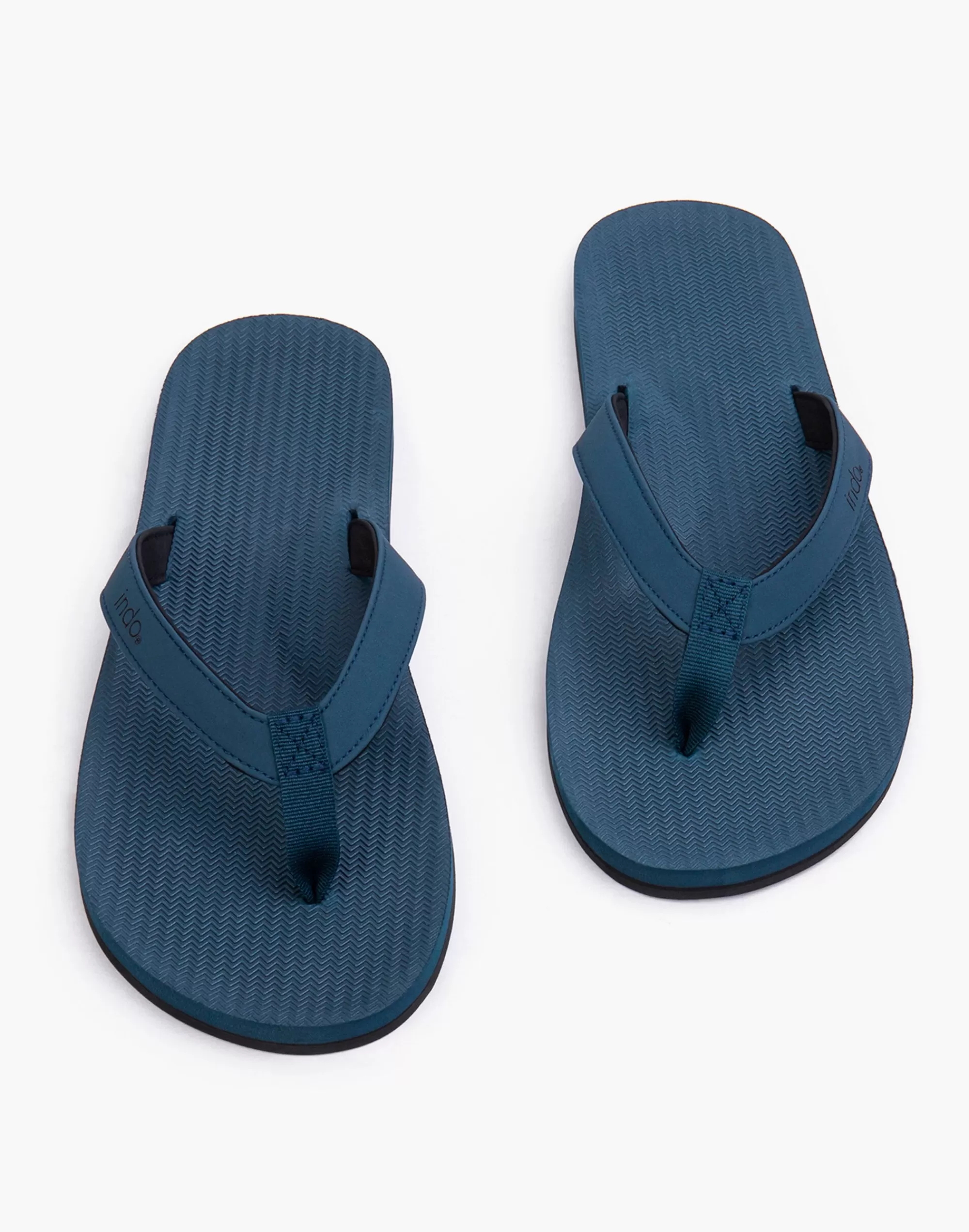 Madewell Sandals>Indosole Mens Flip Flops Blue