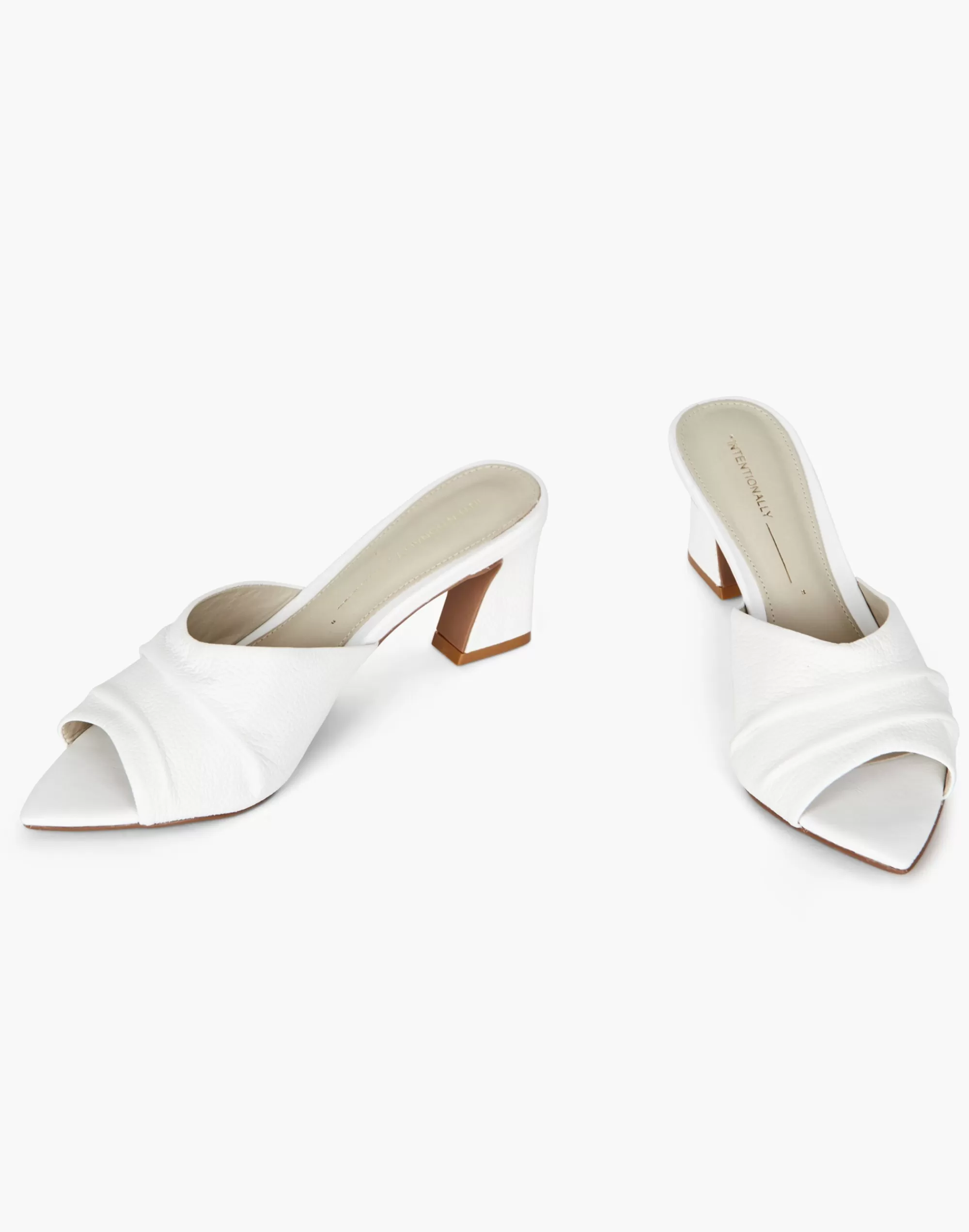 Madewell Heels>Intentionally Blank Fair White