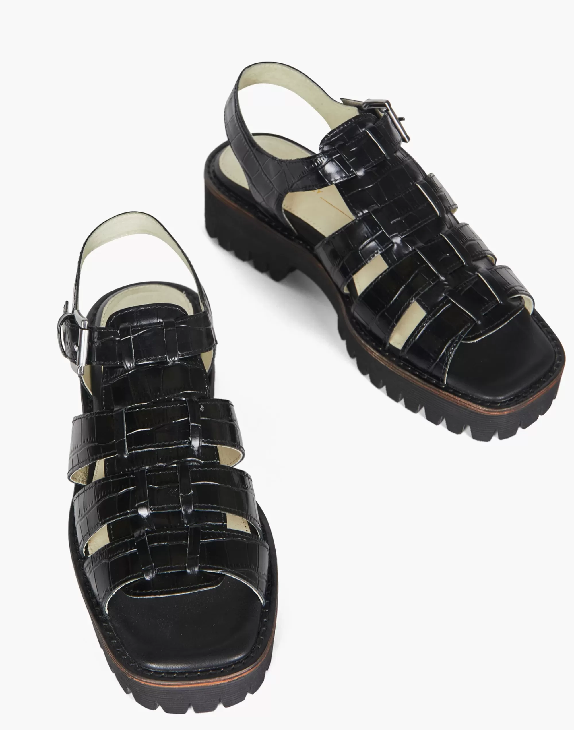 Madewell Sandals>Intentionally Blank Haddie Black