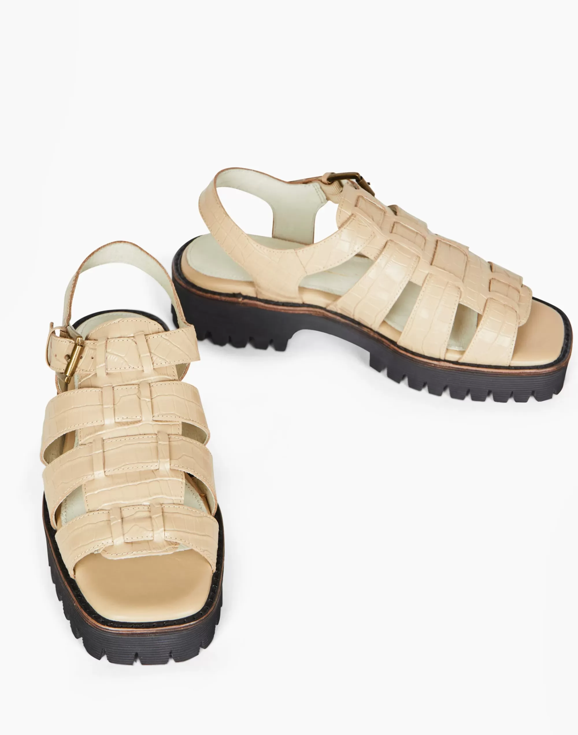 Madewell Sandals>Intentionally Blank Haddie Beige