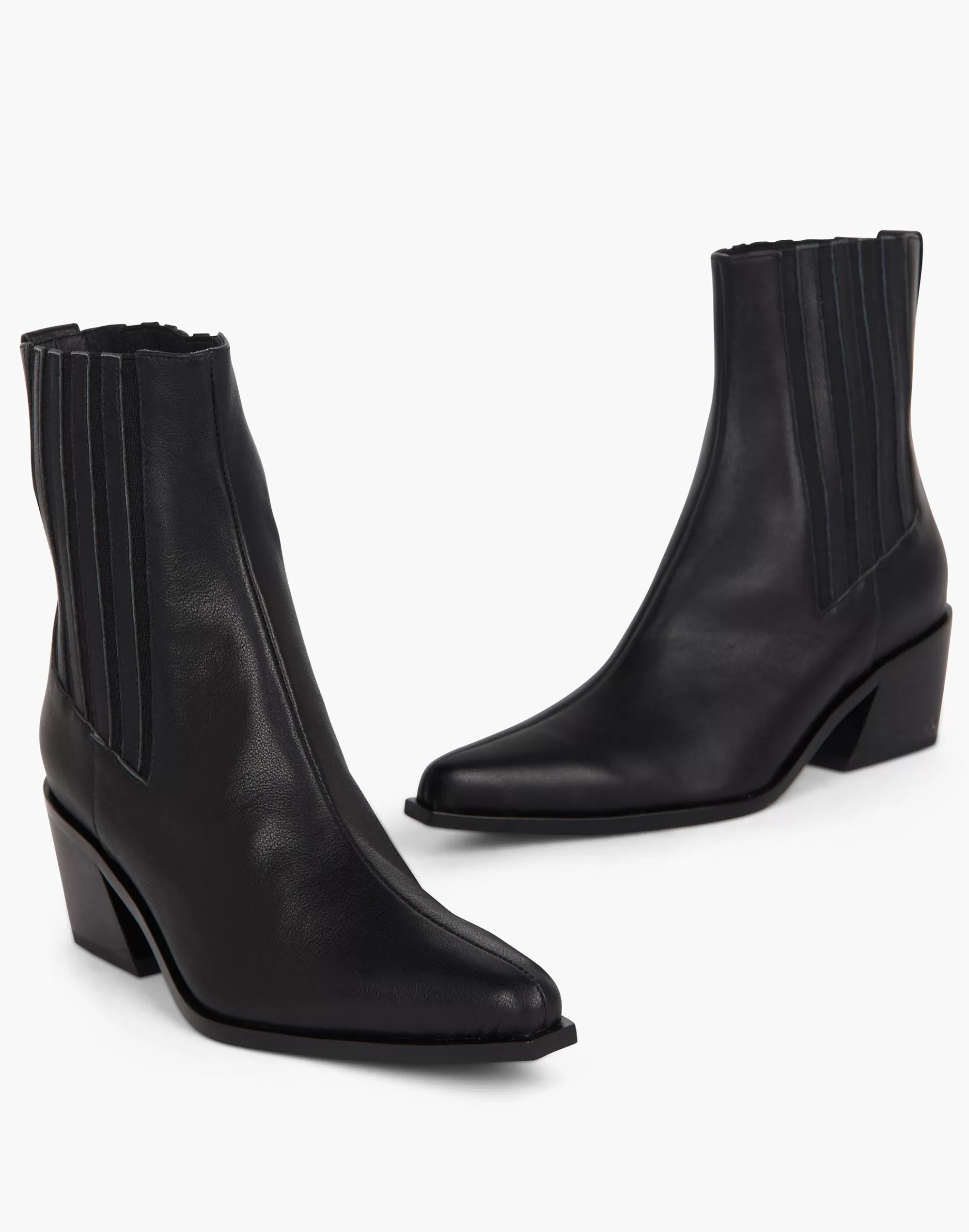 Madewell Boots>Intentionally Blank Hillary Heeled Boot Black