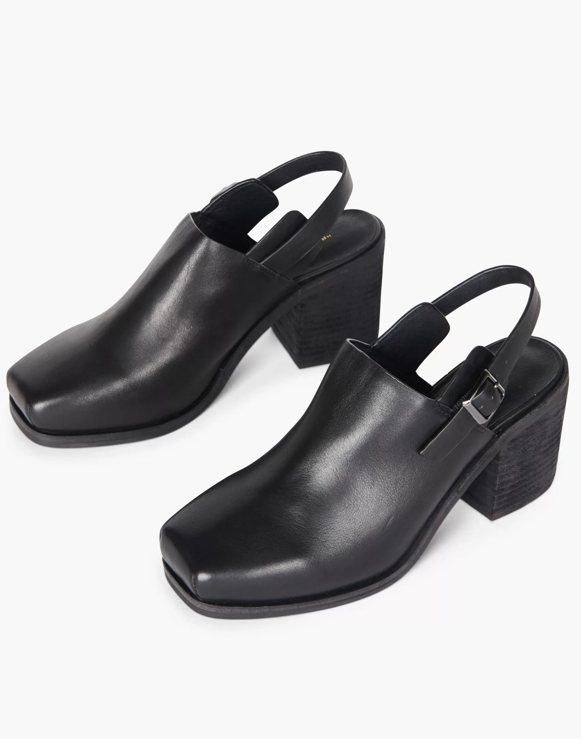 Madewell Heels>Intentionally Blank Honcho Black