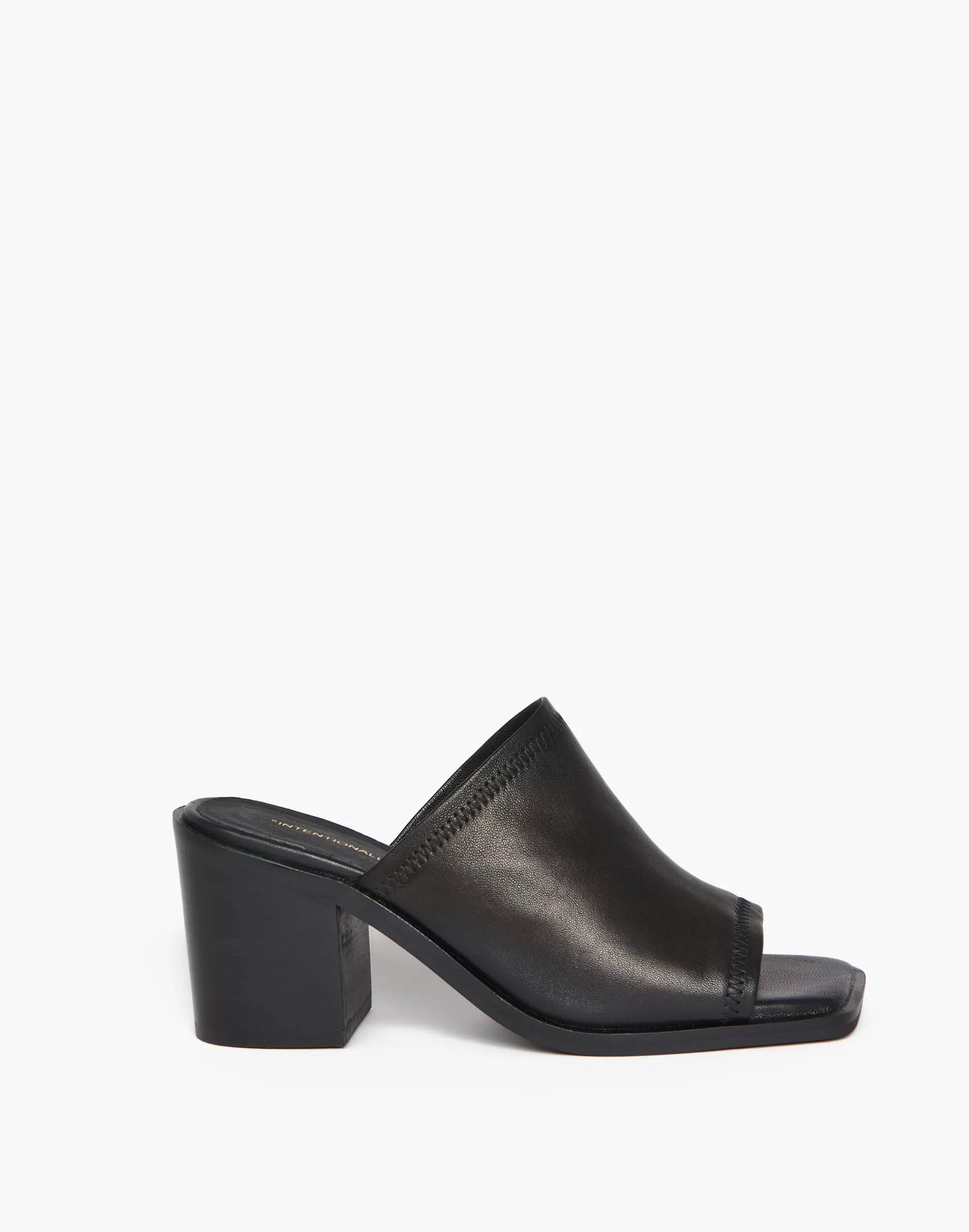 Madewell Sandals>Intentionally Blank Imply Slide Mules Black