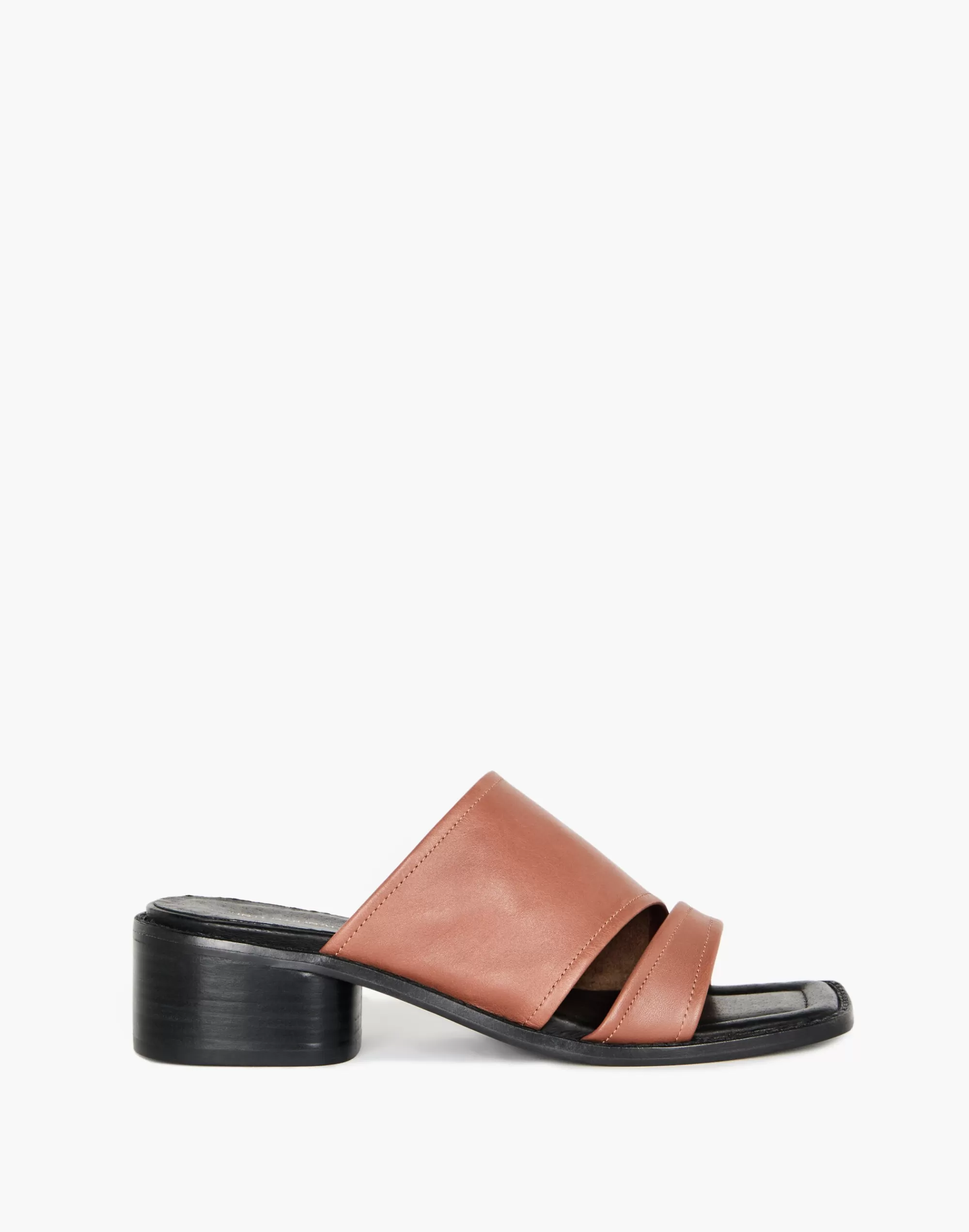 Madewell Sandals>Intentionally Blank Leather Barbara Sandals Tan