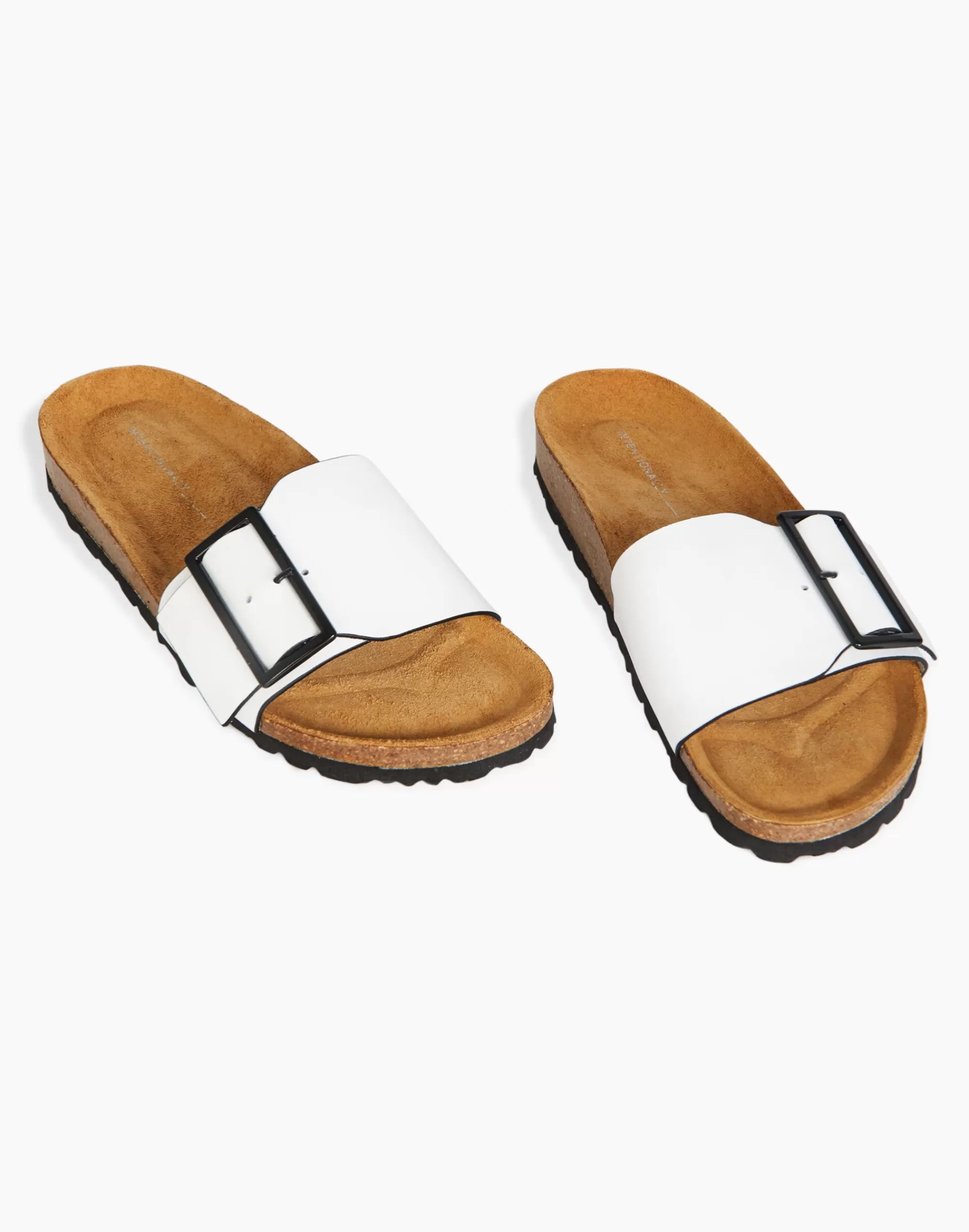 Madewell Sandals>Intentionally Blank Leather Claire Sandals White