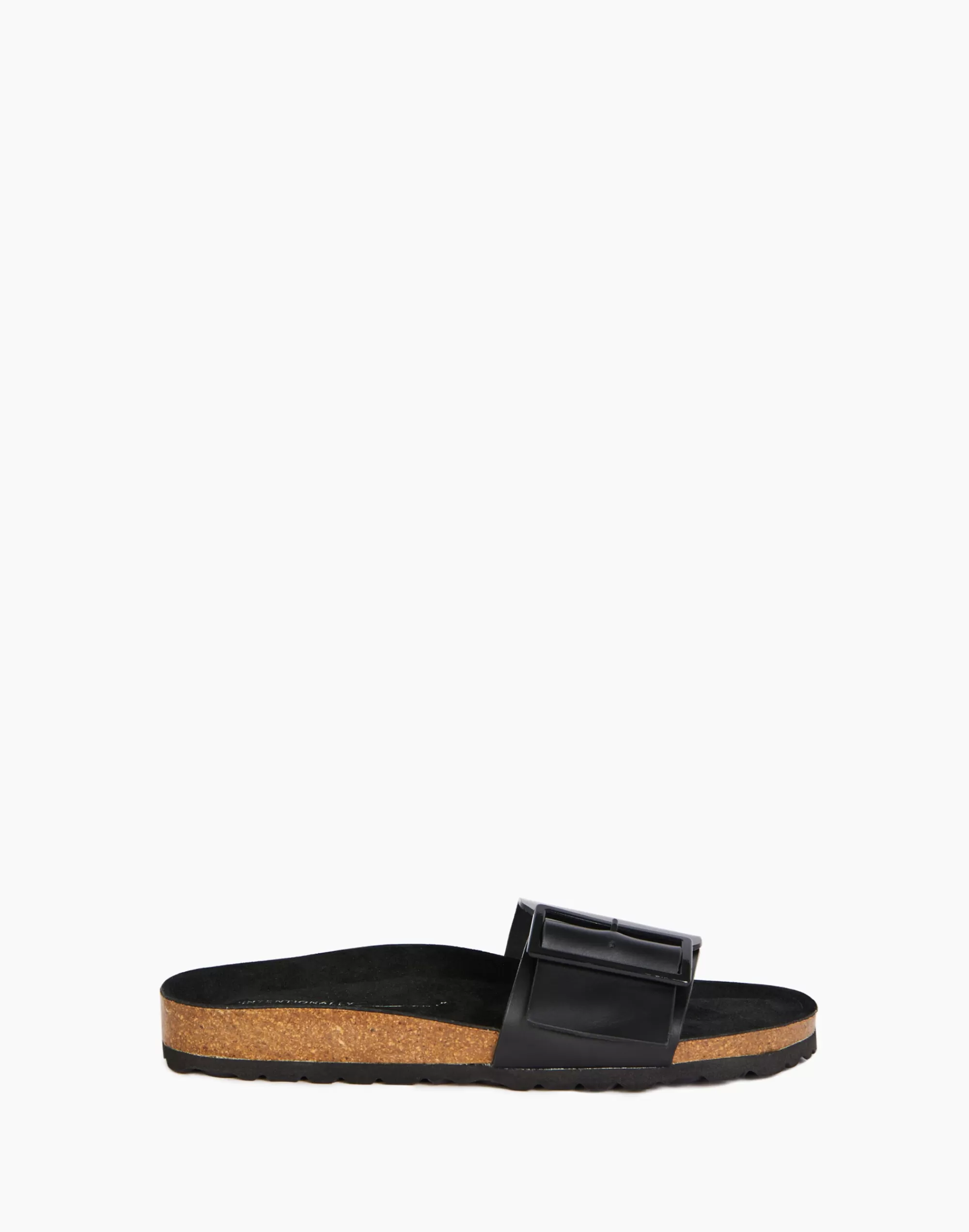 Madewell Sandals>Intentionally Blank Leather Claire Sandals Black