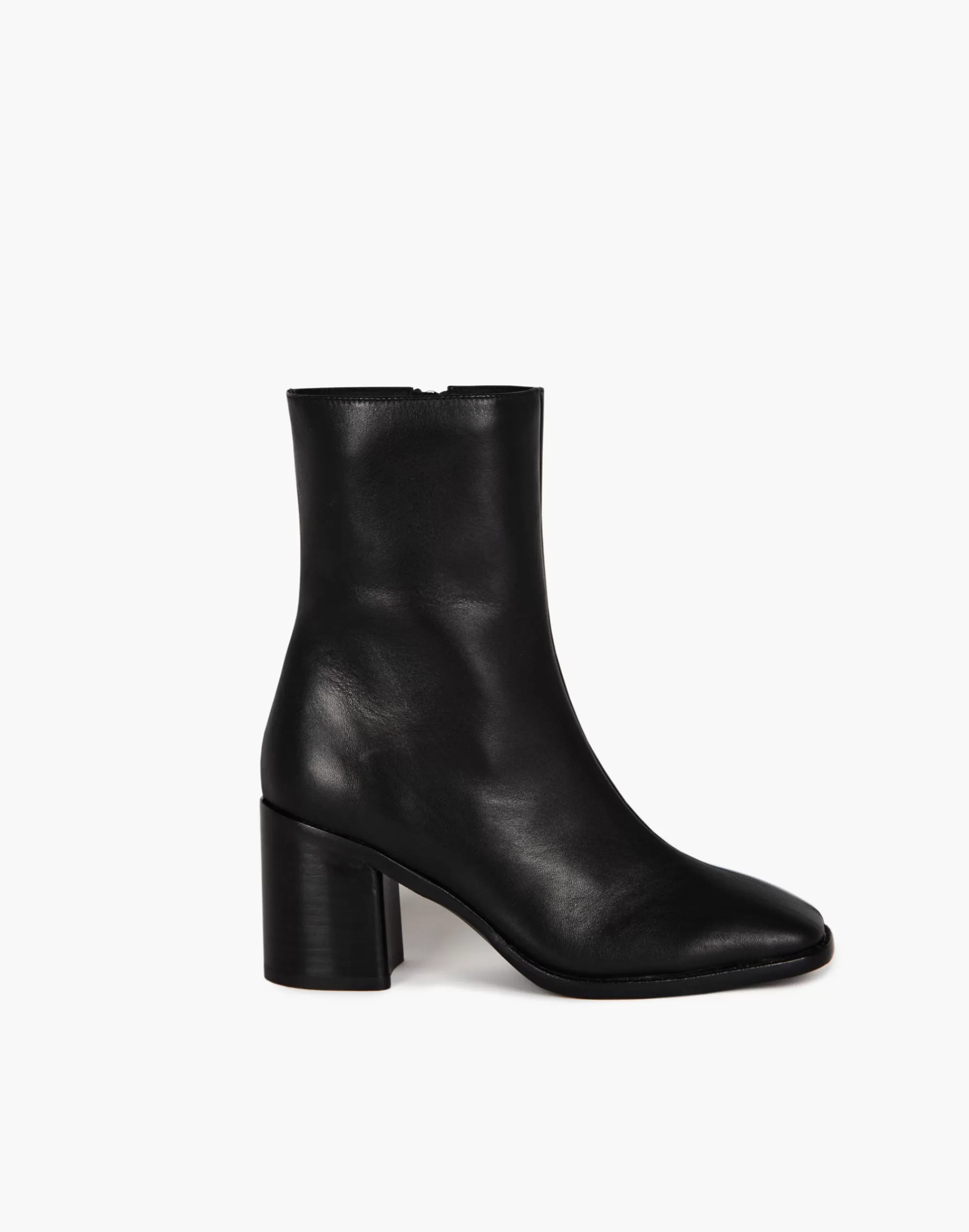 Madewell Boots>Intentionally Blank Leather Contour Boots Black