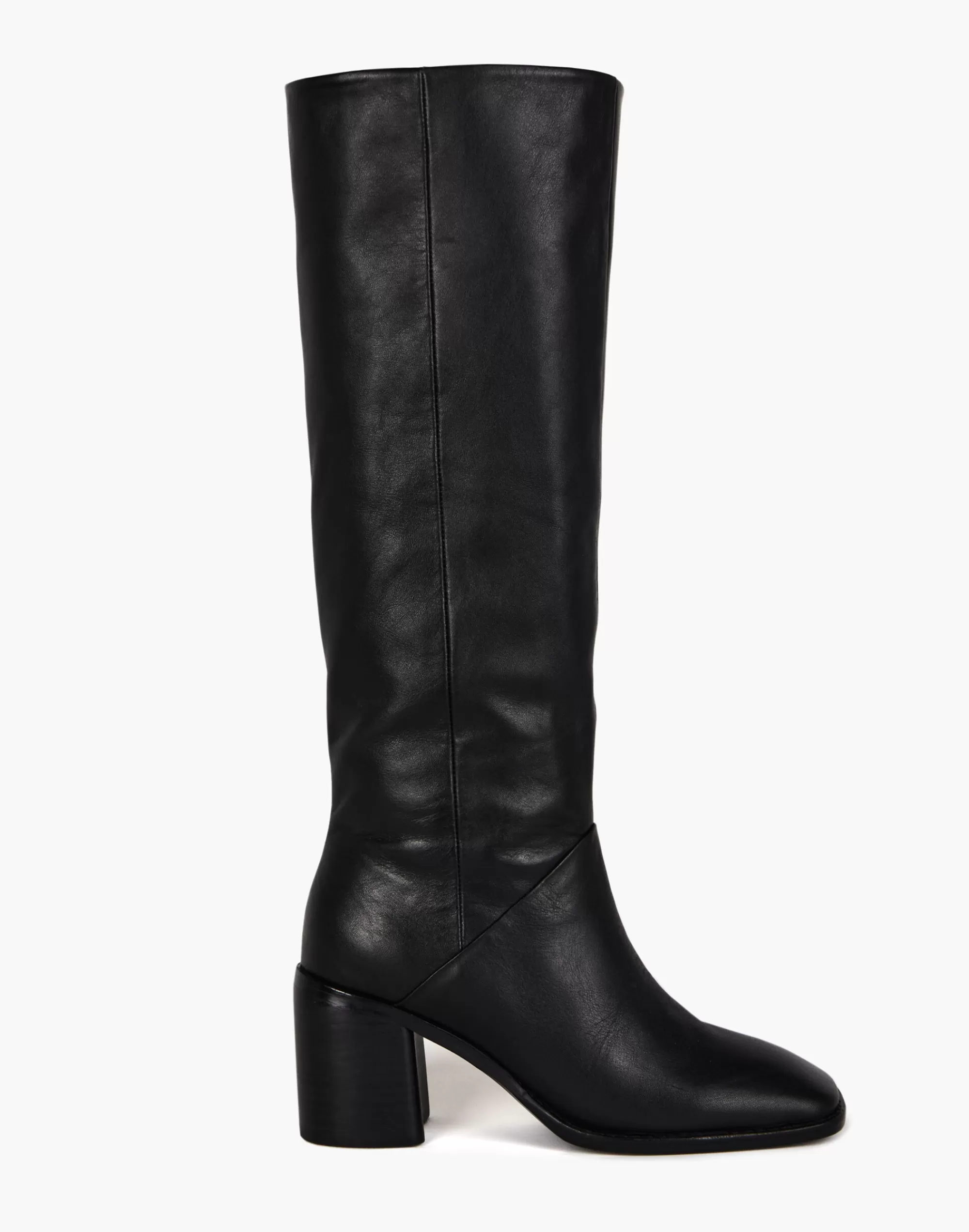 Madewell Boots>Intentionally Blank Leather Coucou Tall Boots Black