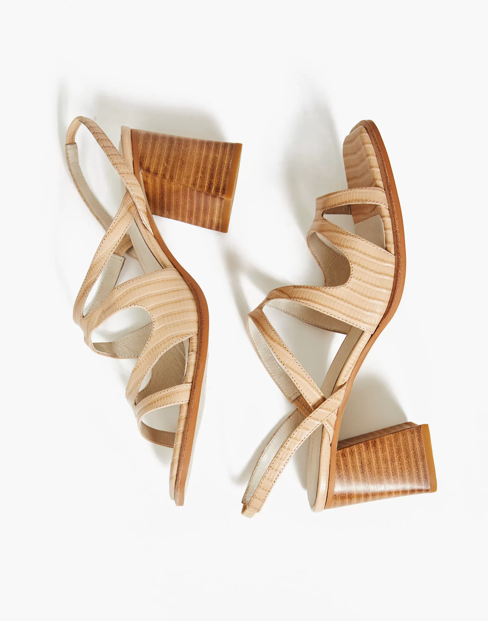 Madewell Sandals>Intentionally Blank Leather If Sandals In Ojai Oatmeal