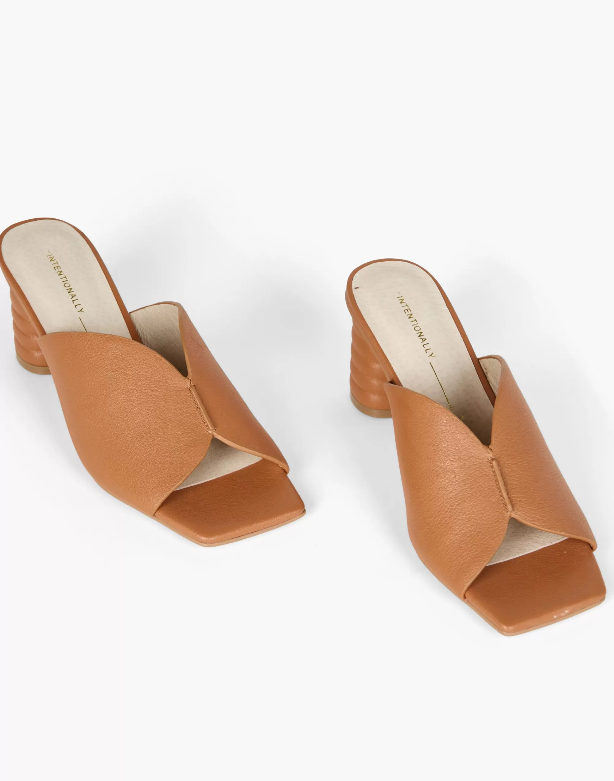 Madewell Sandals>Intentionally Blank Leather Kamika Sandals Tan