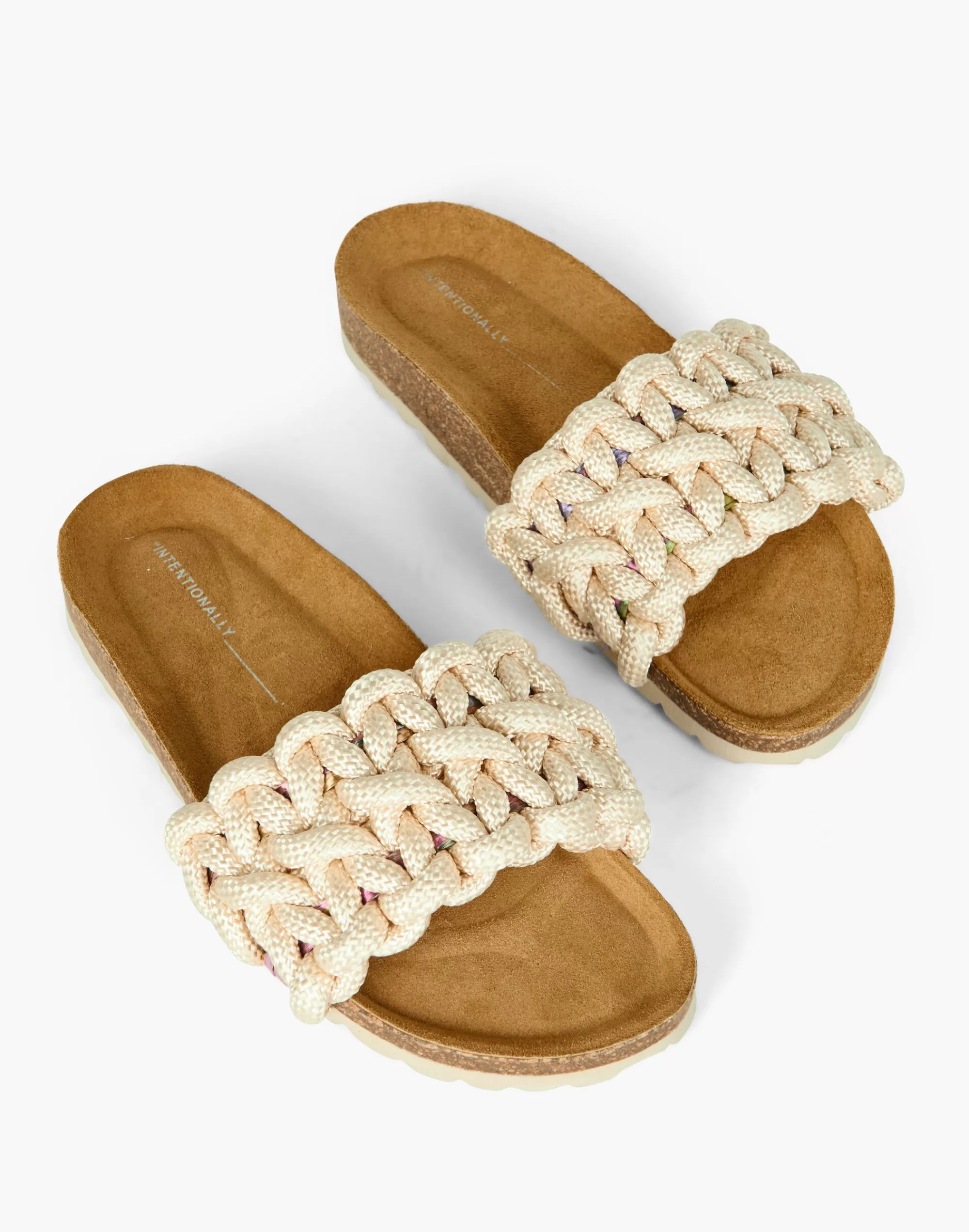 Madewell Sandals>Intentionally Blank Macro Slide Sandals Cream