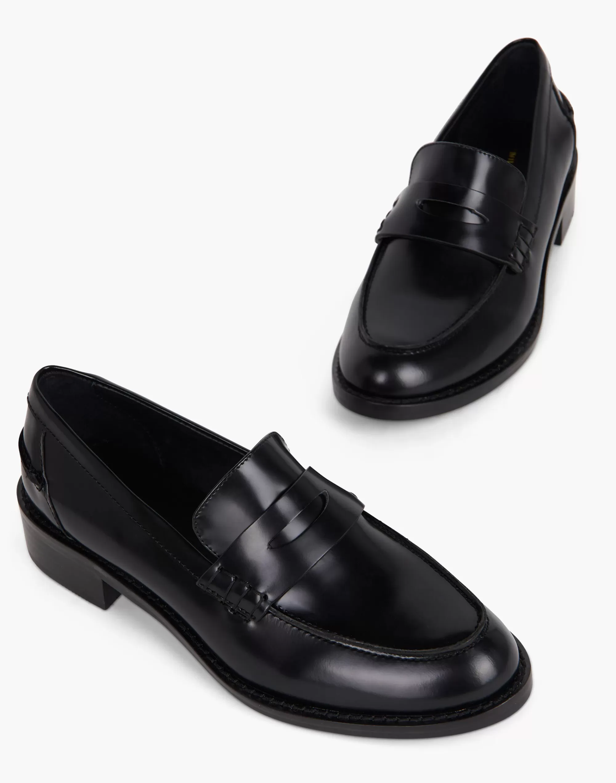 Madewell Flats>Intentionally Blank Neighbor Loafer Black