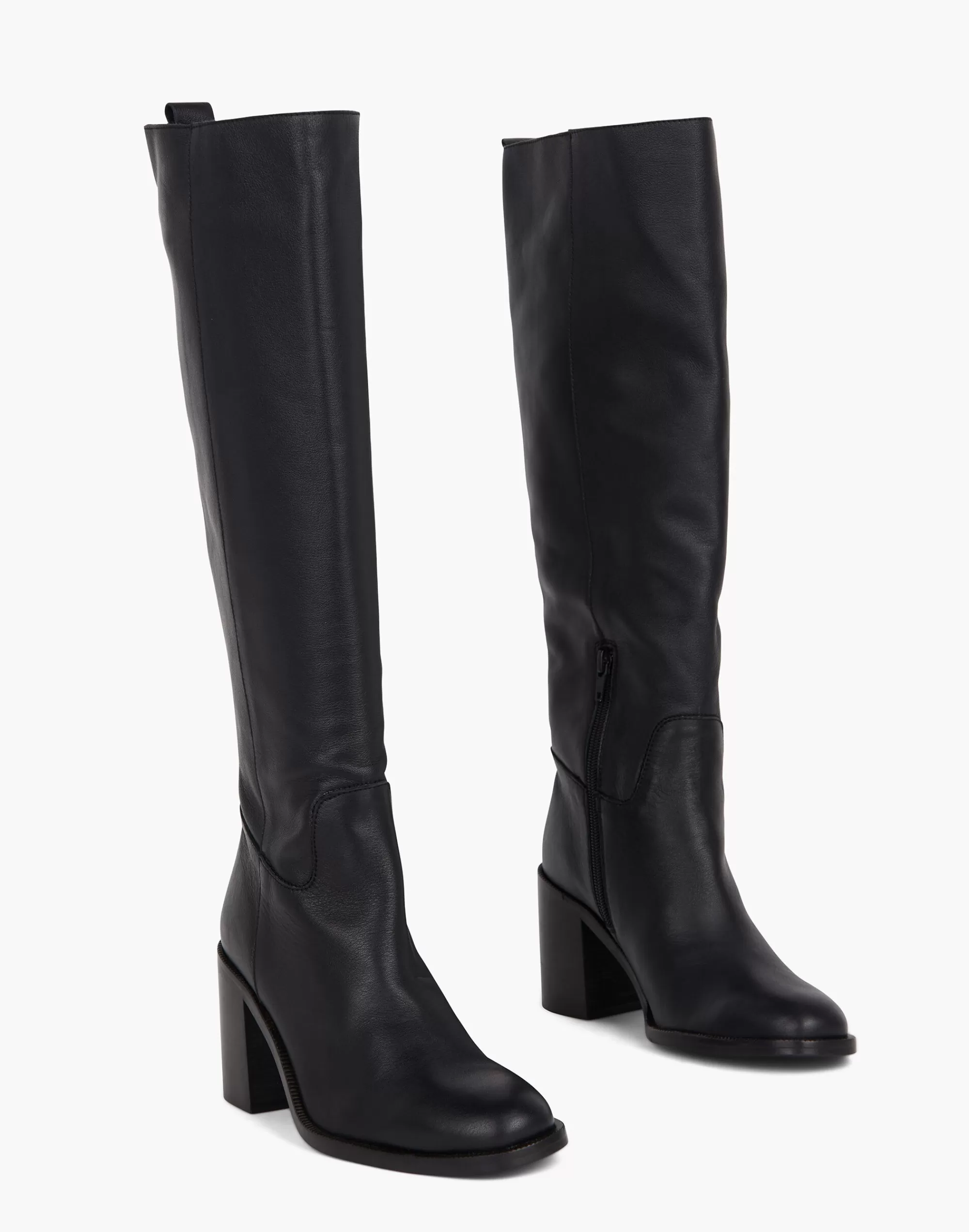 Madewell Boots>Intentionally Blank Port Tall Barn Black