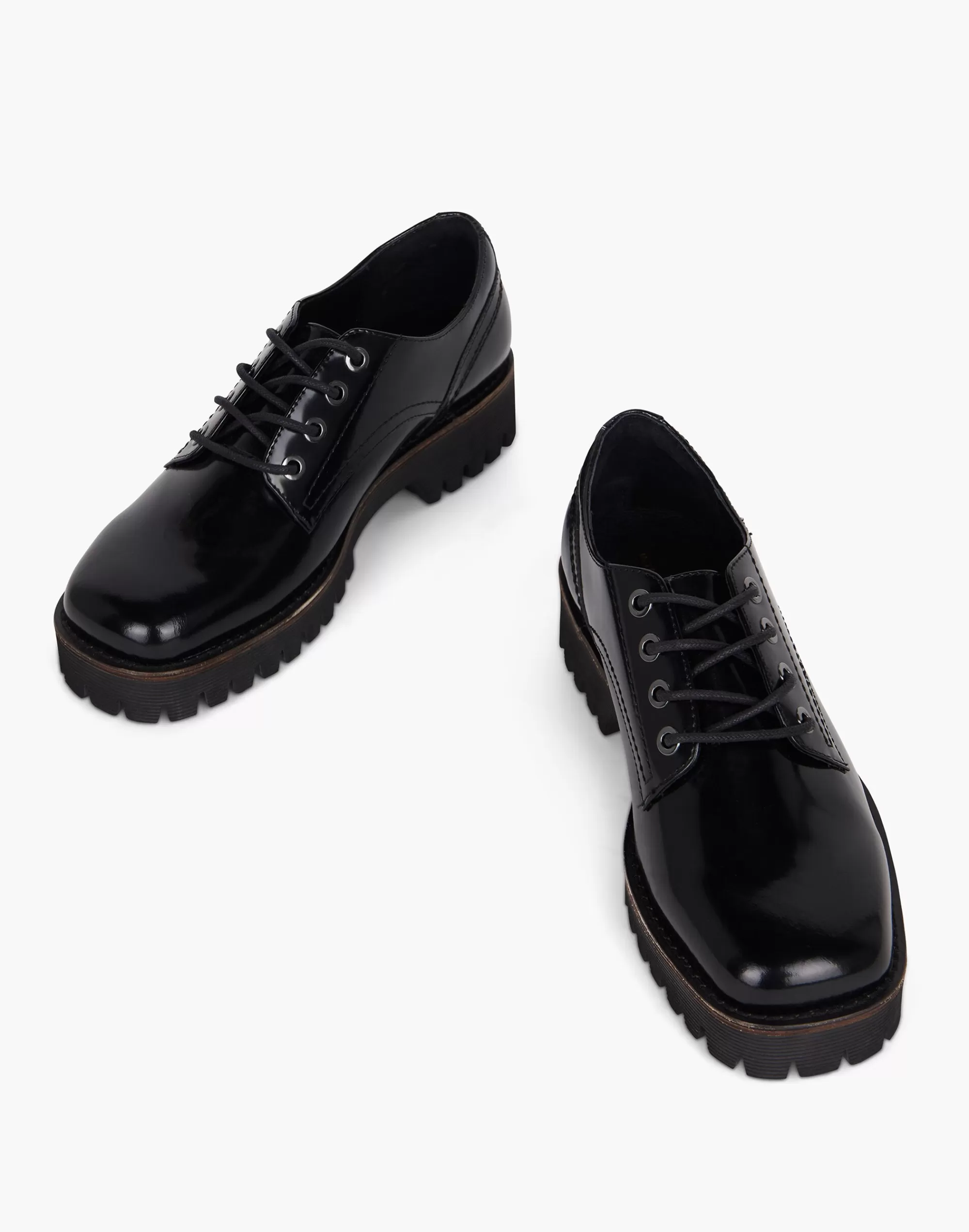 Madewell Flats>Intentionally Blank Queen Street Oxford Black