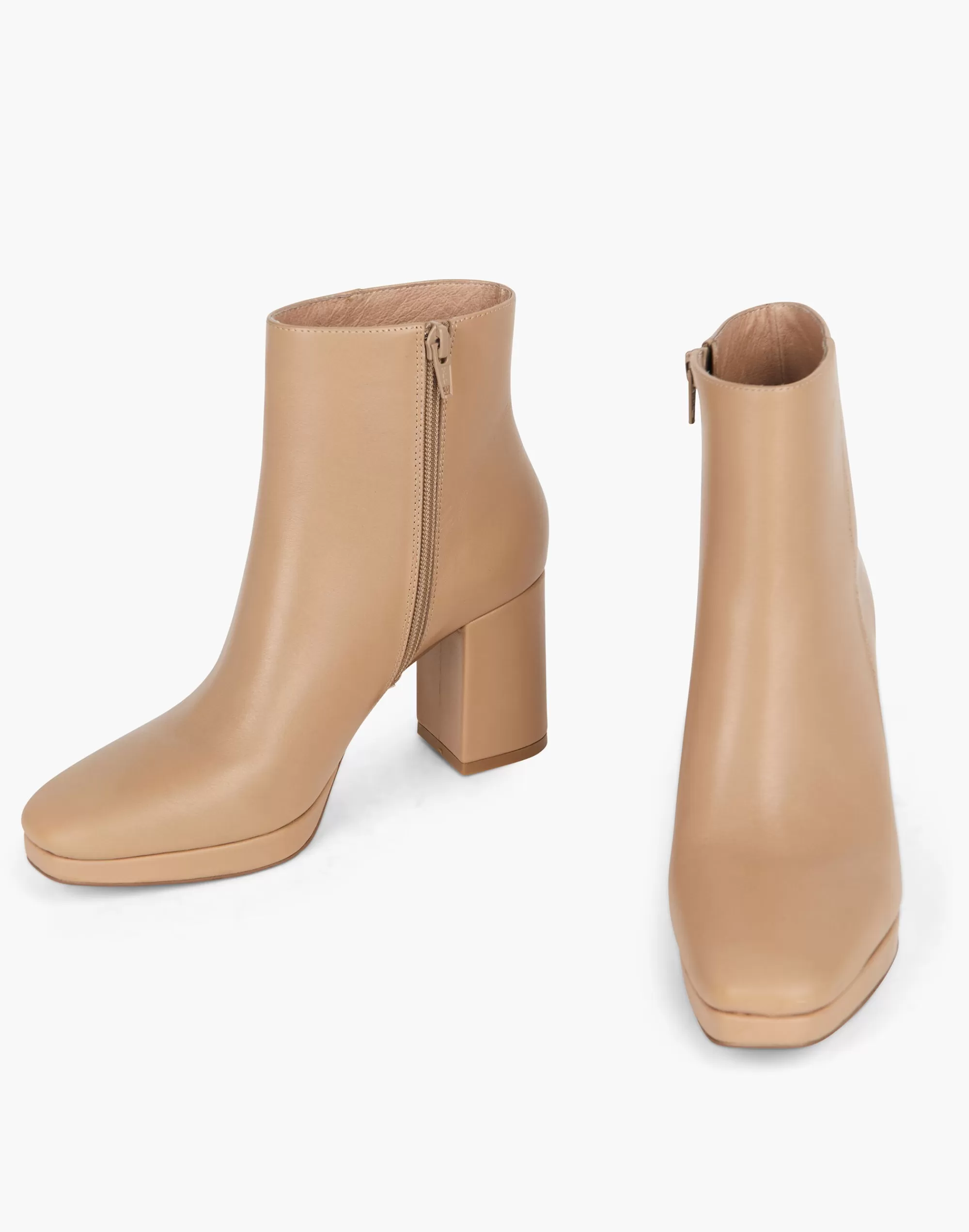 Madewell Boots>Intentionally Blank Rachel Heeled Boot Clay