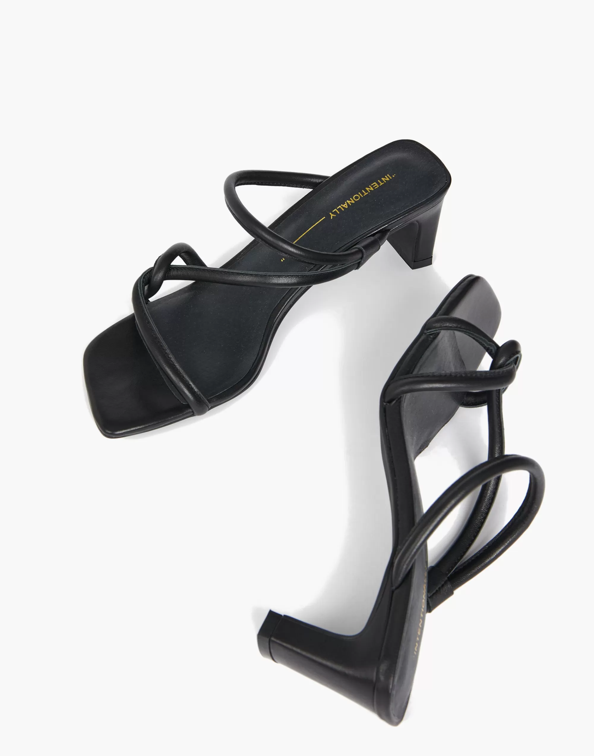 Madewell Sandals>Intentionally Blank Willow Sandals Black