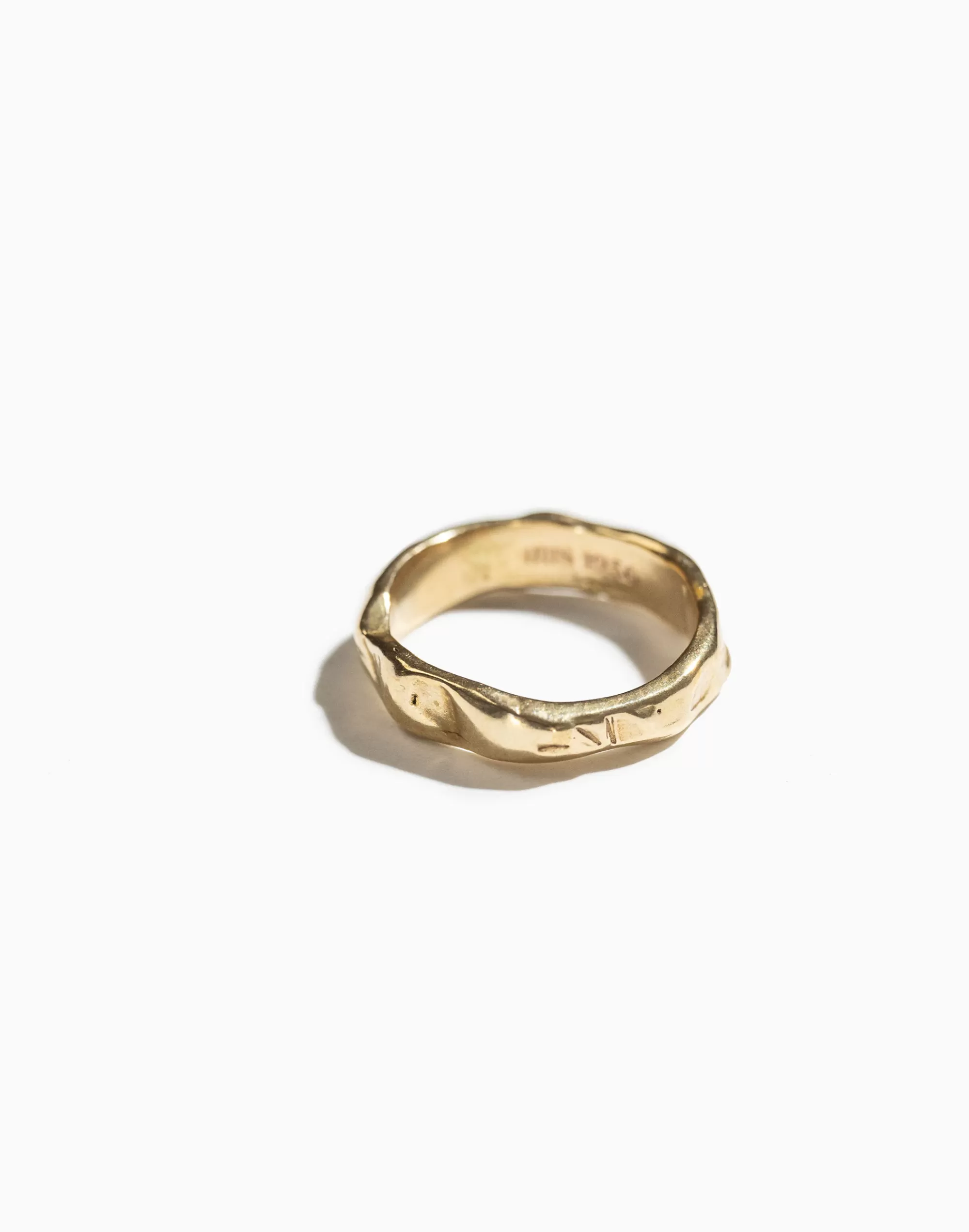 Madewell 14K Gold-Plated>Iris 1956 Jewelry Flow Band Ring Gold