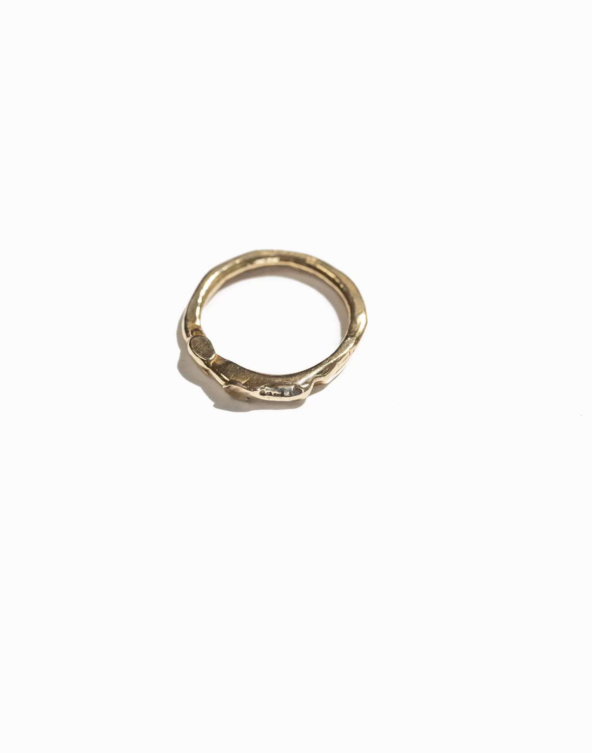 Madewell 14K Gold-Plated>Iris 1956 Jewelry Stream Ring Gold