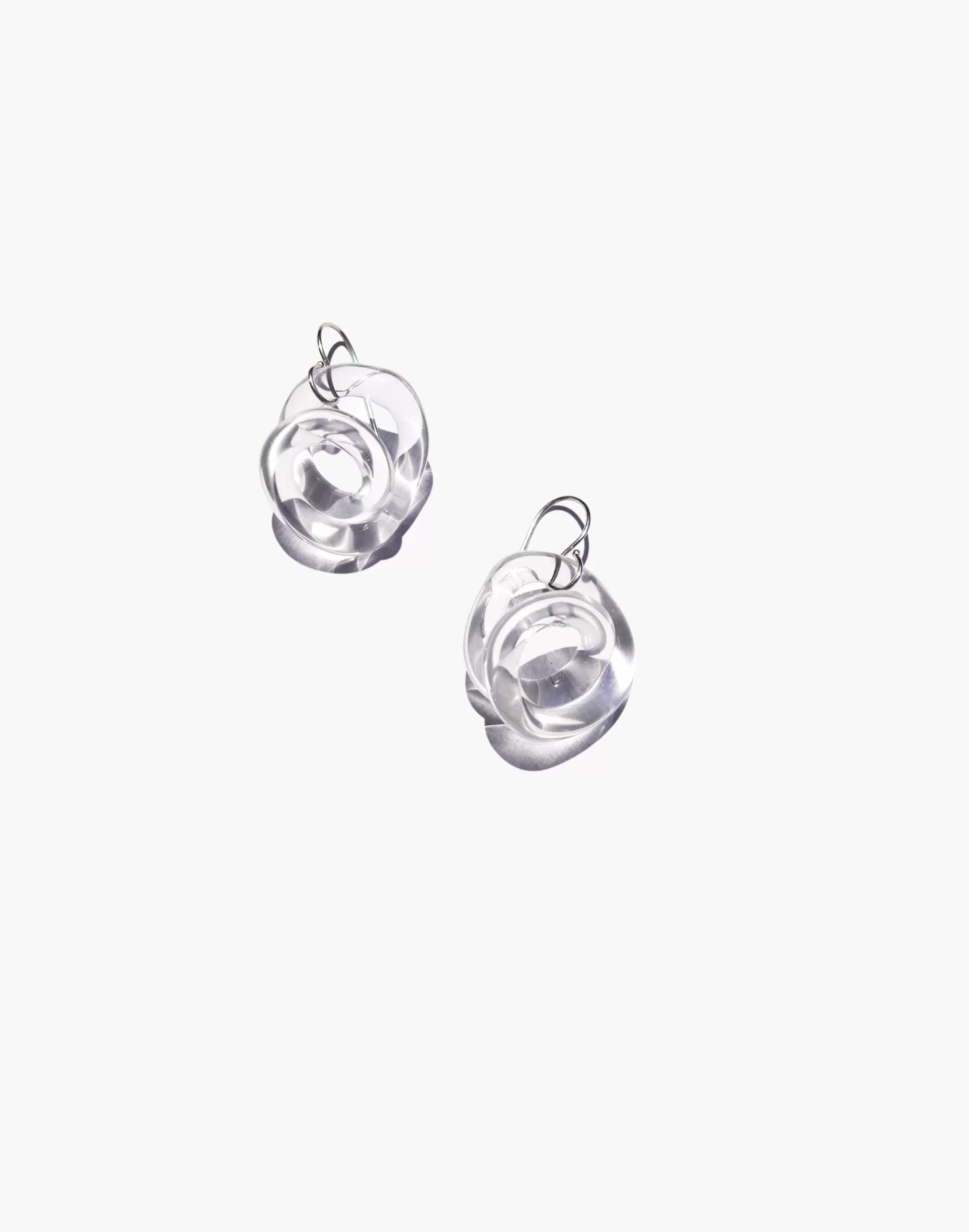 Madewell Earrings>Jane D'Arensbourg Clear Squiggle Earrings One Color