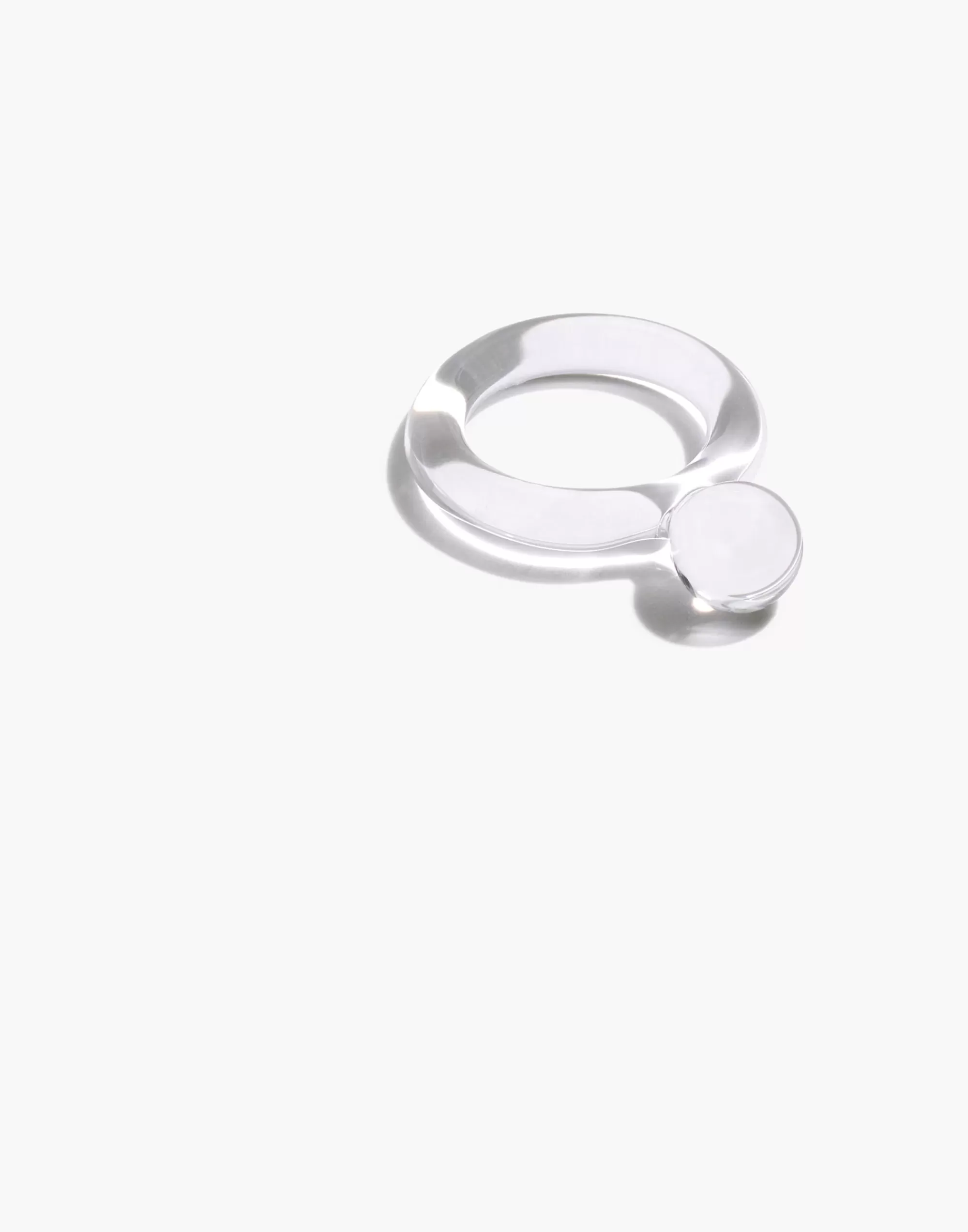 Madewell Rings>Jane D'Arensbourg Dot Clear Glass Ring One Color