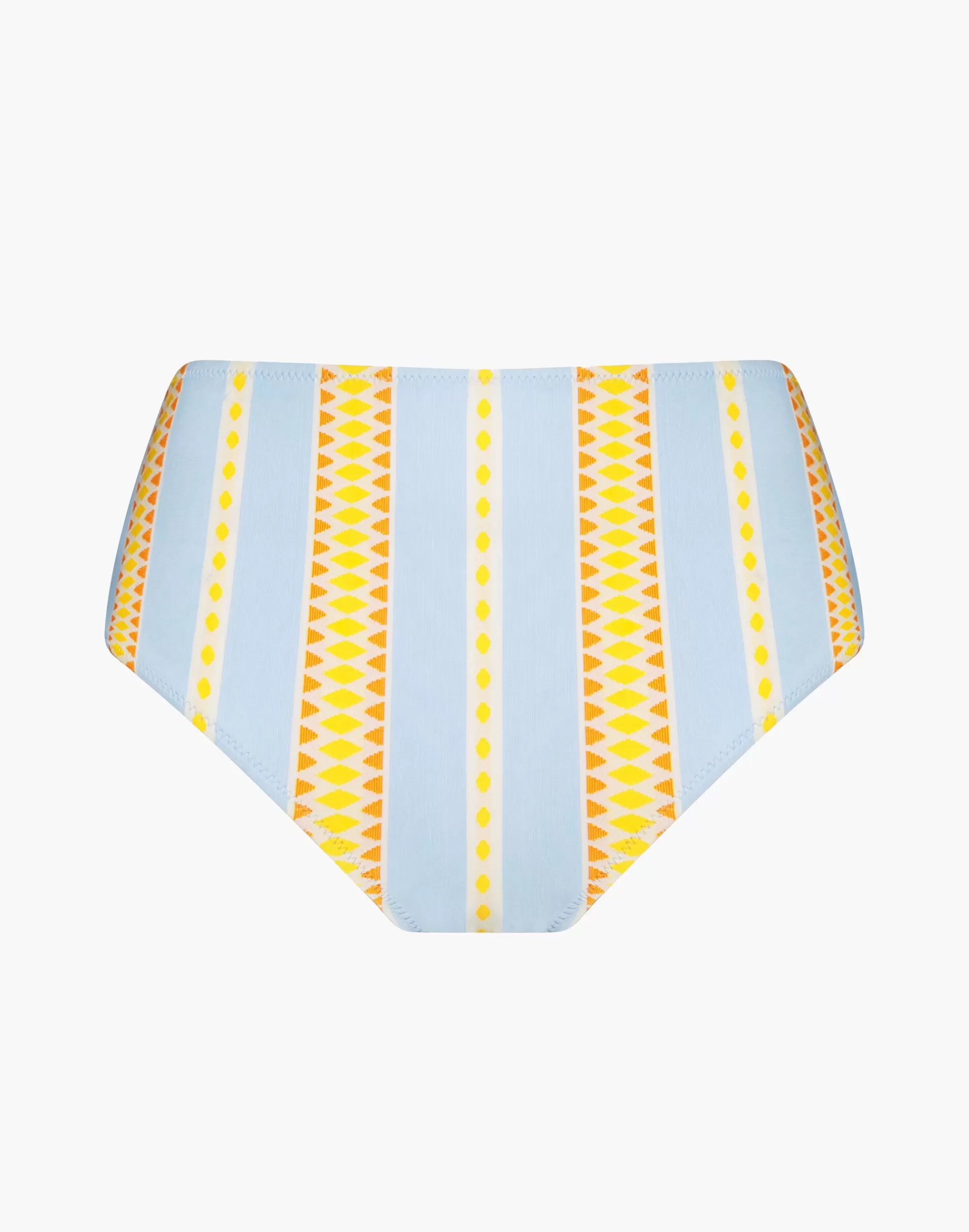 Madewell Swim>Jemari High Waist Bottom Blue