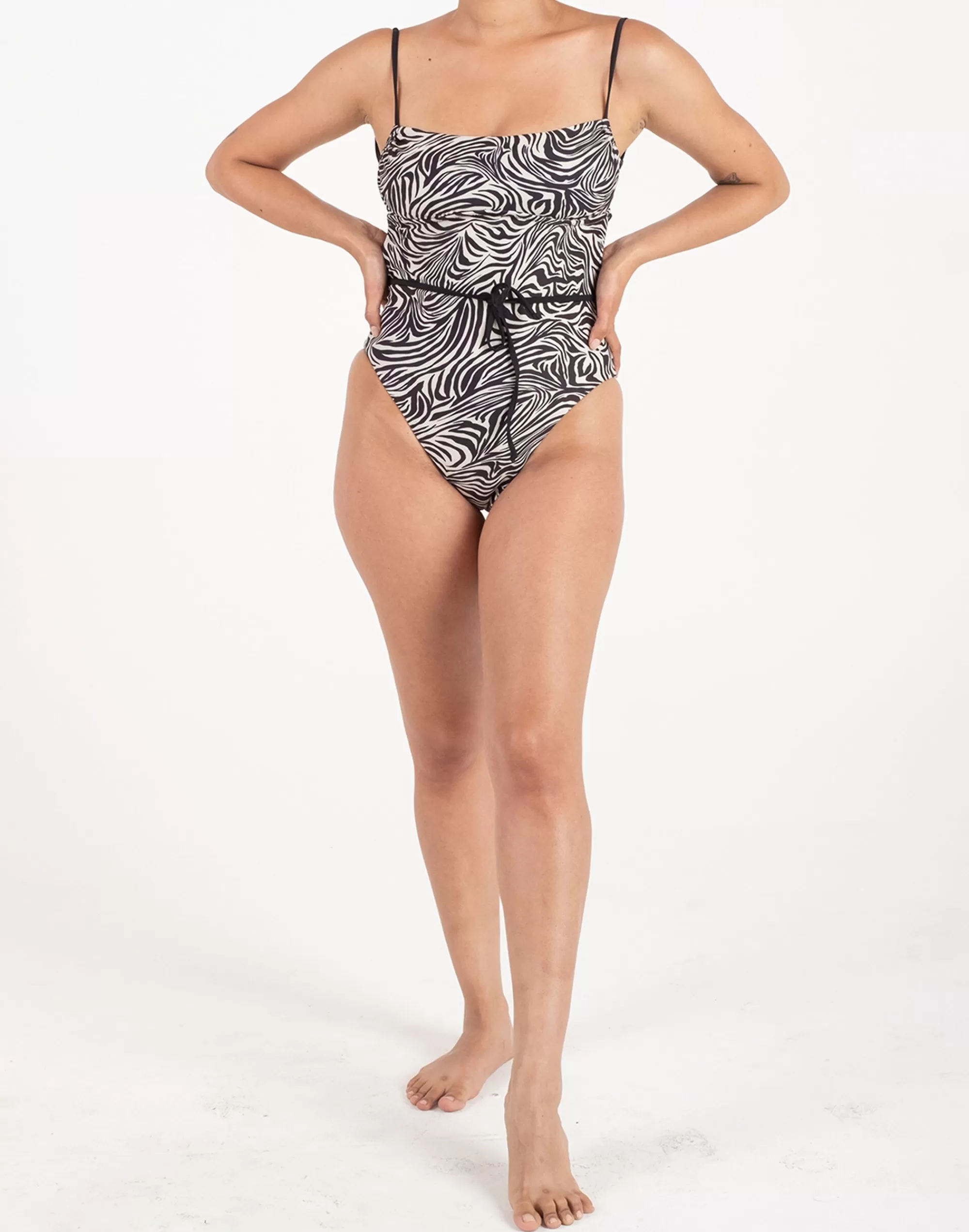 Madewell Swim>Joni One Piece Black Multi