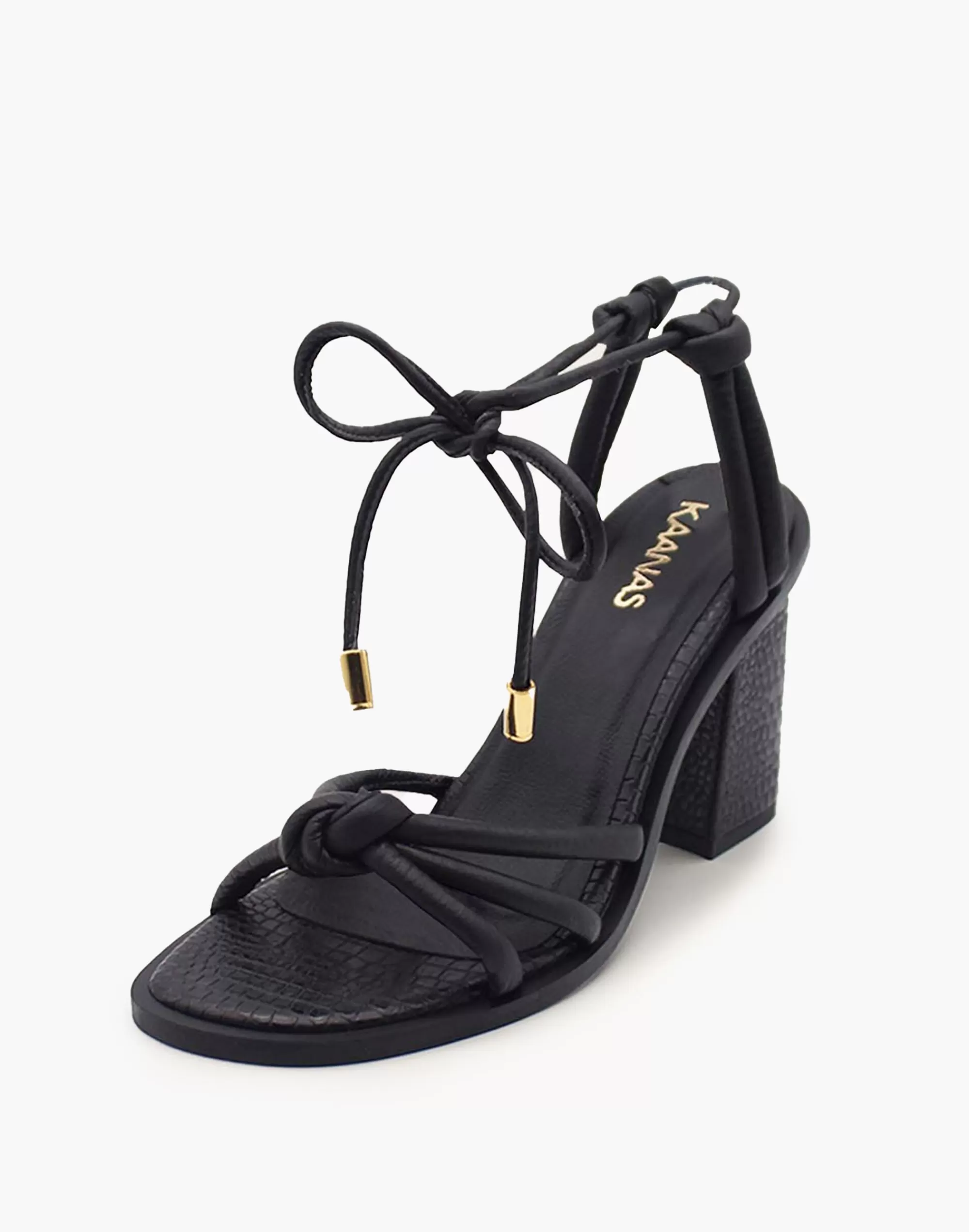 Madewell Heels>Kaanas Estonia Strappy Ribbon Black