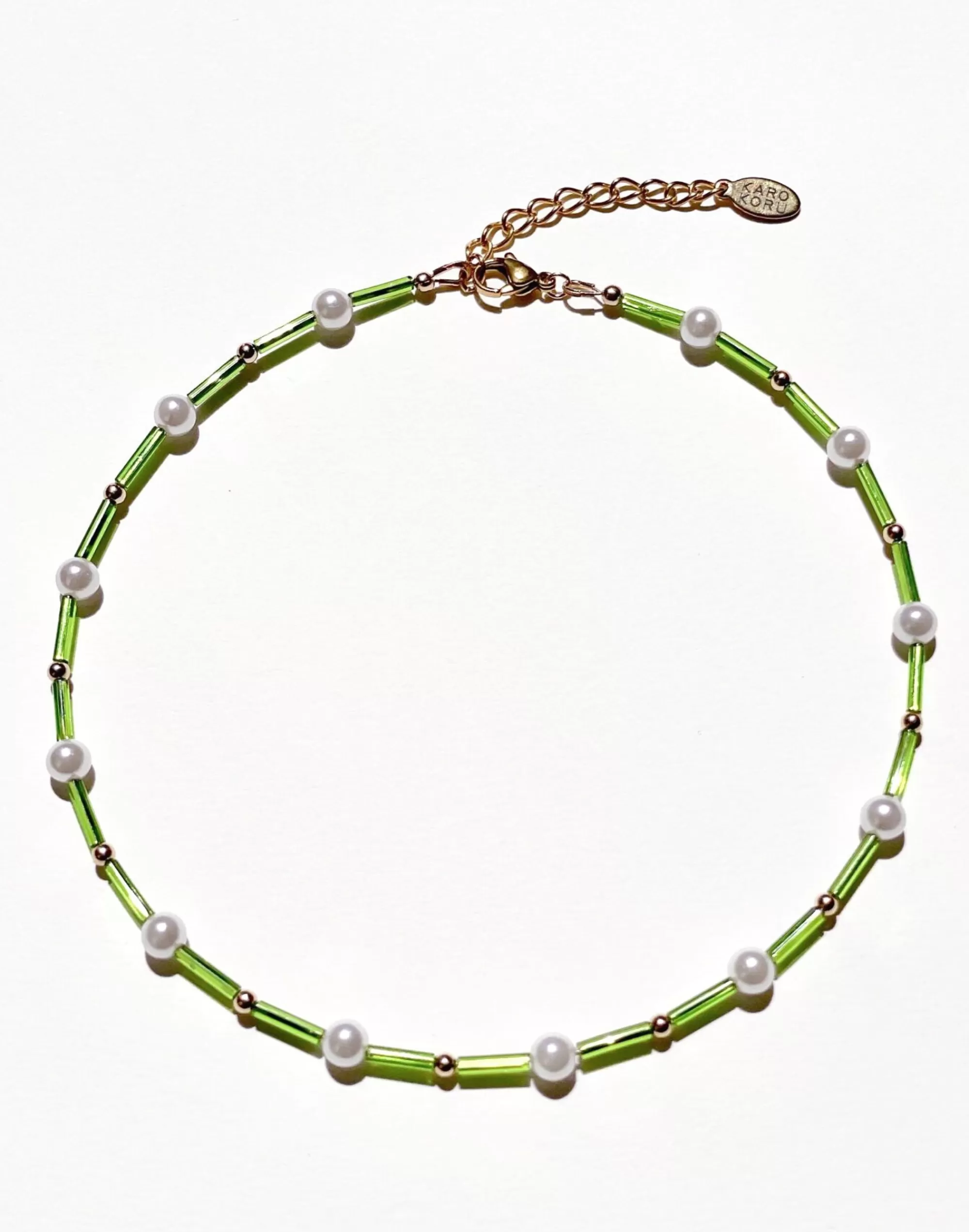 Madewell Necklaces>Karo Koru Tutti Frutti Necklace Green