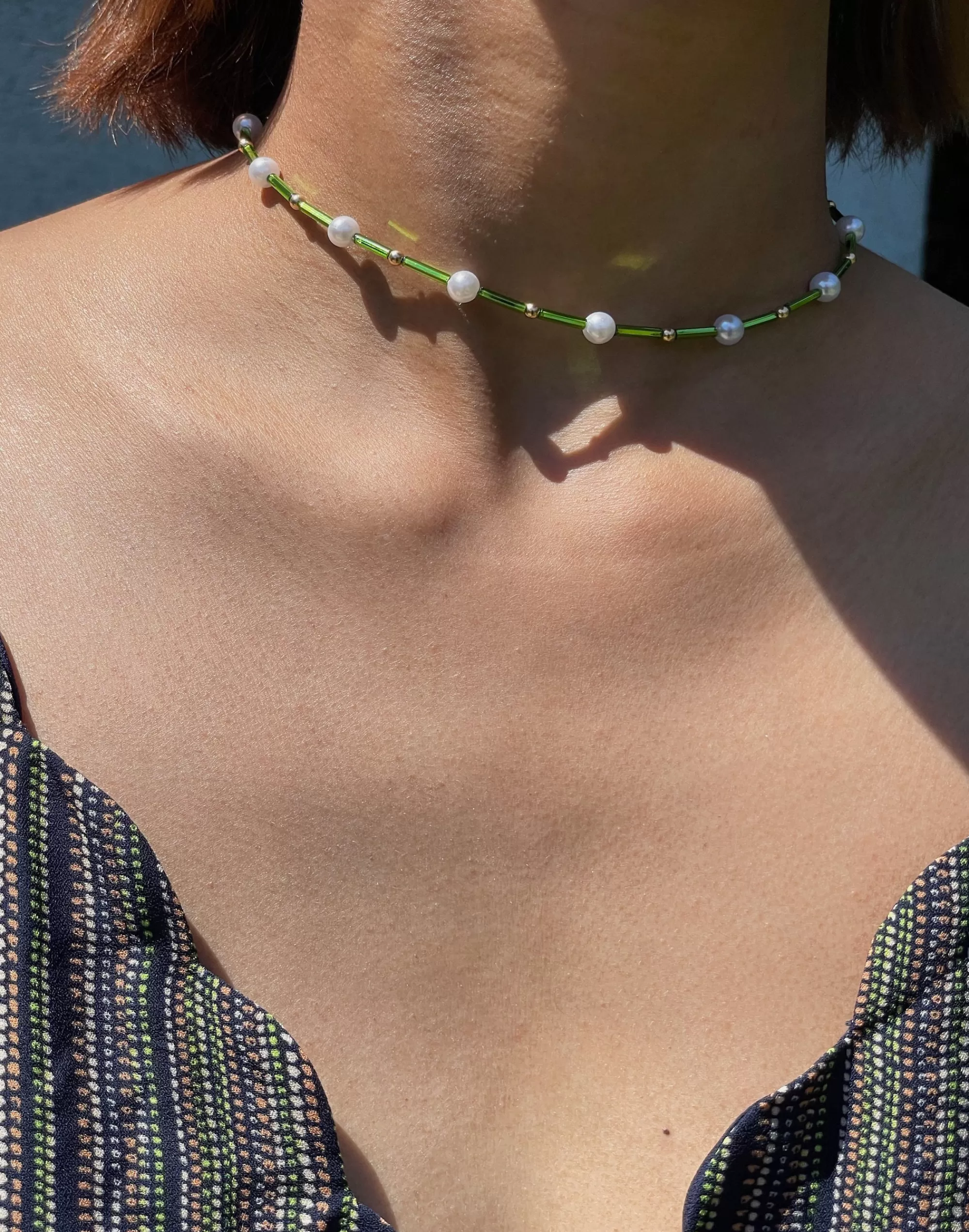 Madewell Necklaces>Karo Koru Tutti Frutti Necklace Green