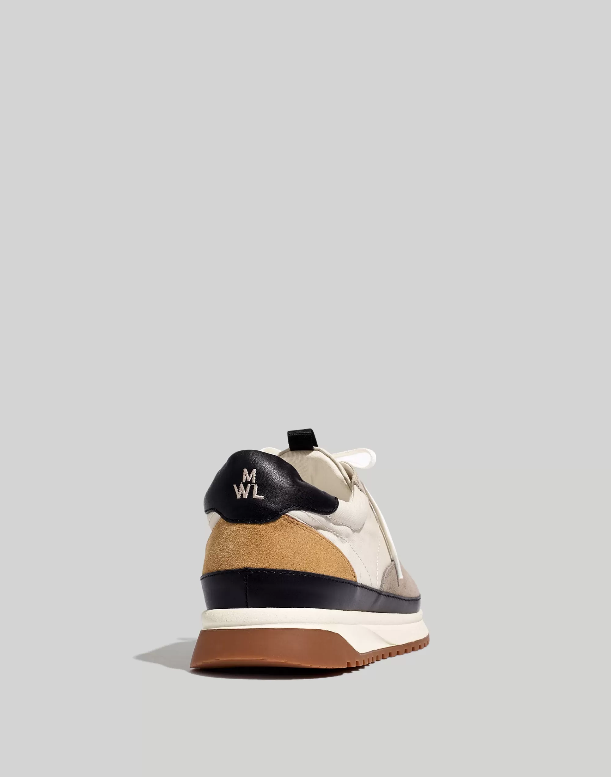 Madewell Sneakers>Kickoff Trainer Sneakers In (Re)Sourced Canvas And Suede Moon Rock Multi