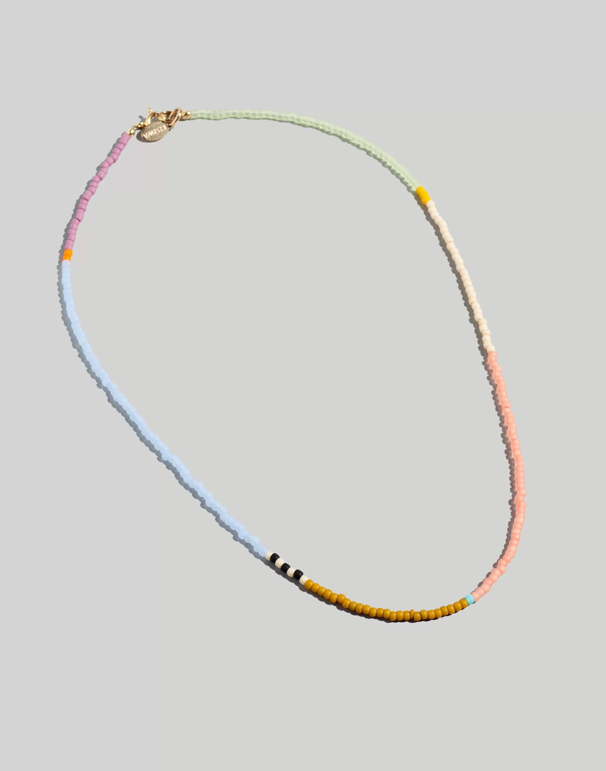 Madewell Necklaces>Kisiwa Beaded Rangi Choker Necklace Multi