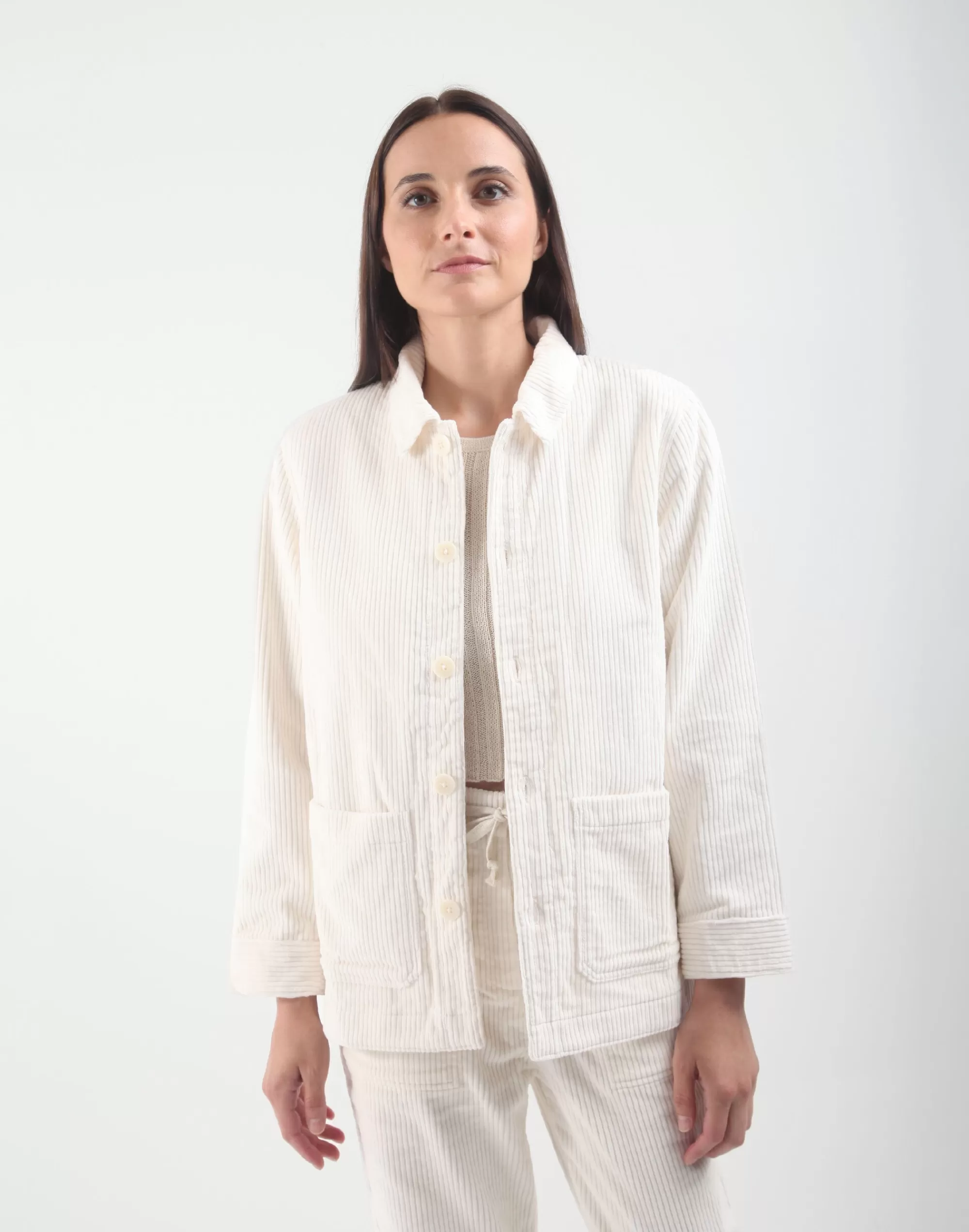 Madewell Jackets>Kordal Studio Briggs Work Jacket Off White