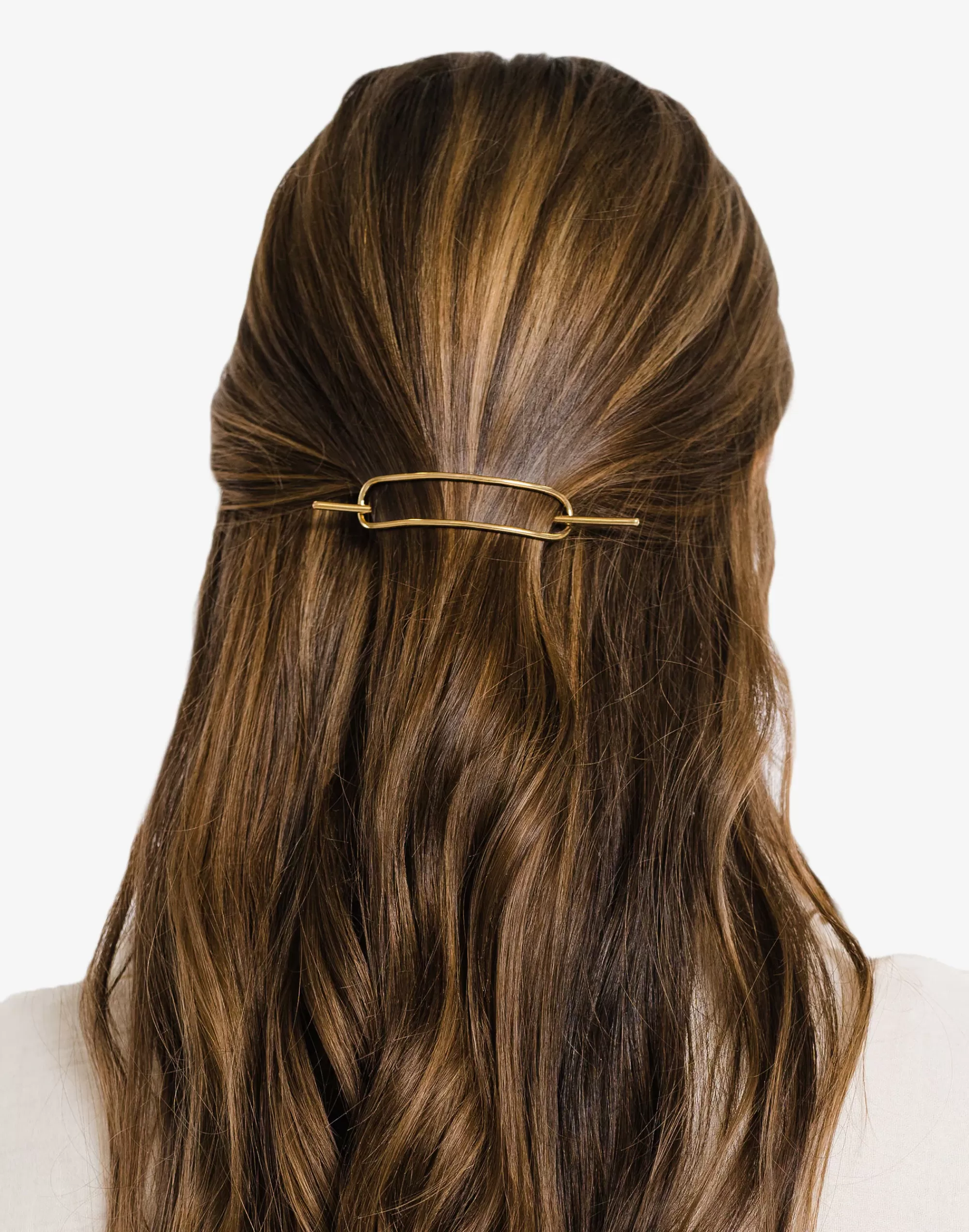 Madewell Hair Accessories>Laude The Label Petite Oval Hair Pin Gold