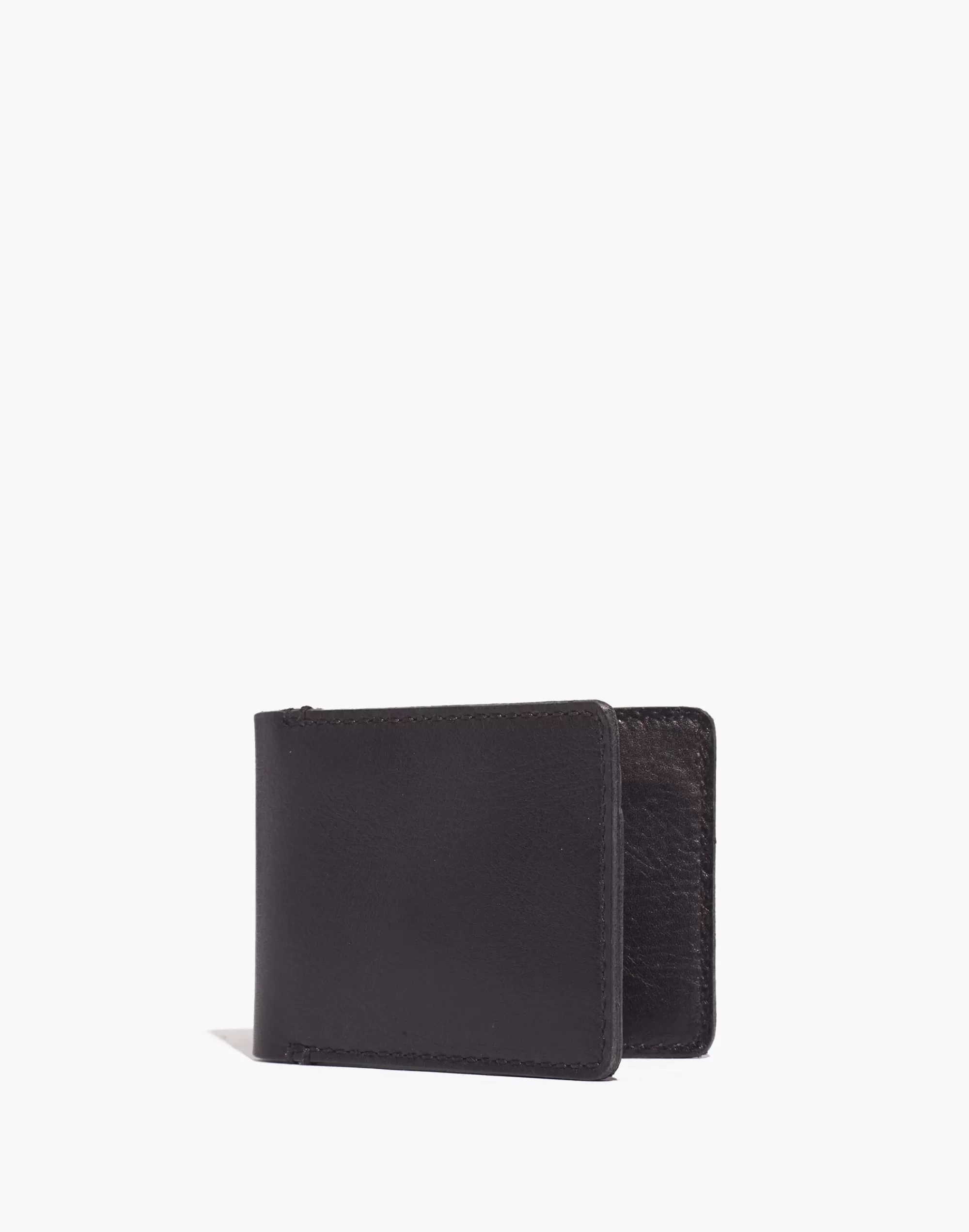 Madewell Wallets & Accessories>Leather Bi-Fold Card Wallet True Black