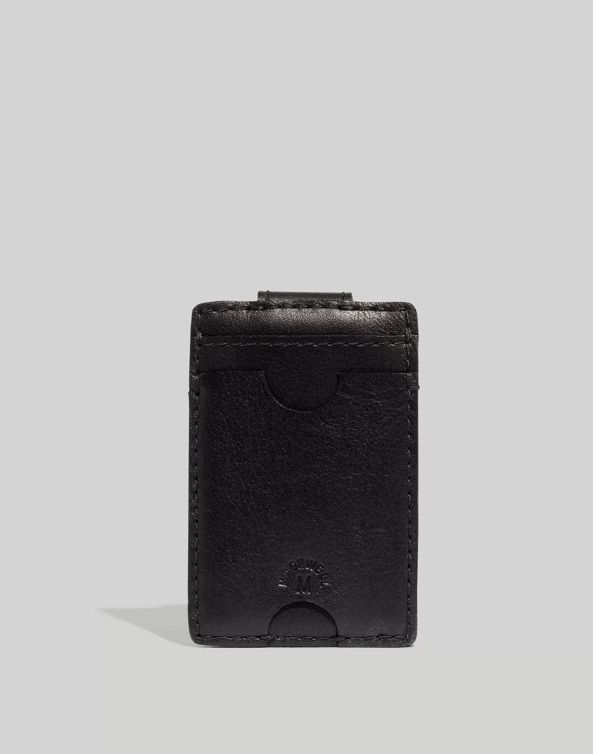 Madewell Wallets & Accessories>Leather Card Case With Magnet True Black