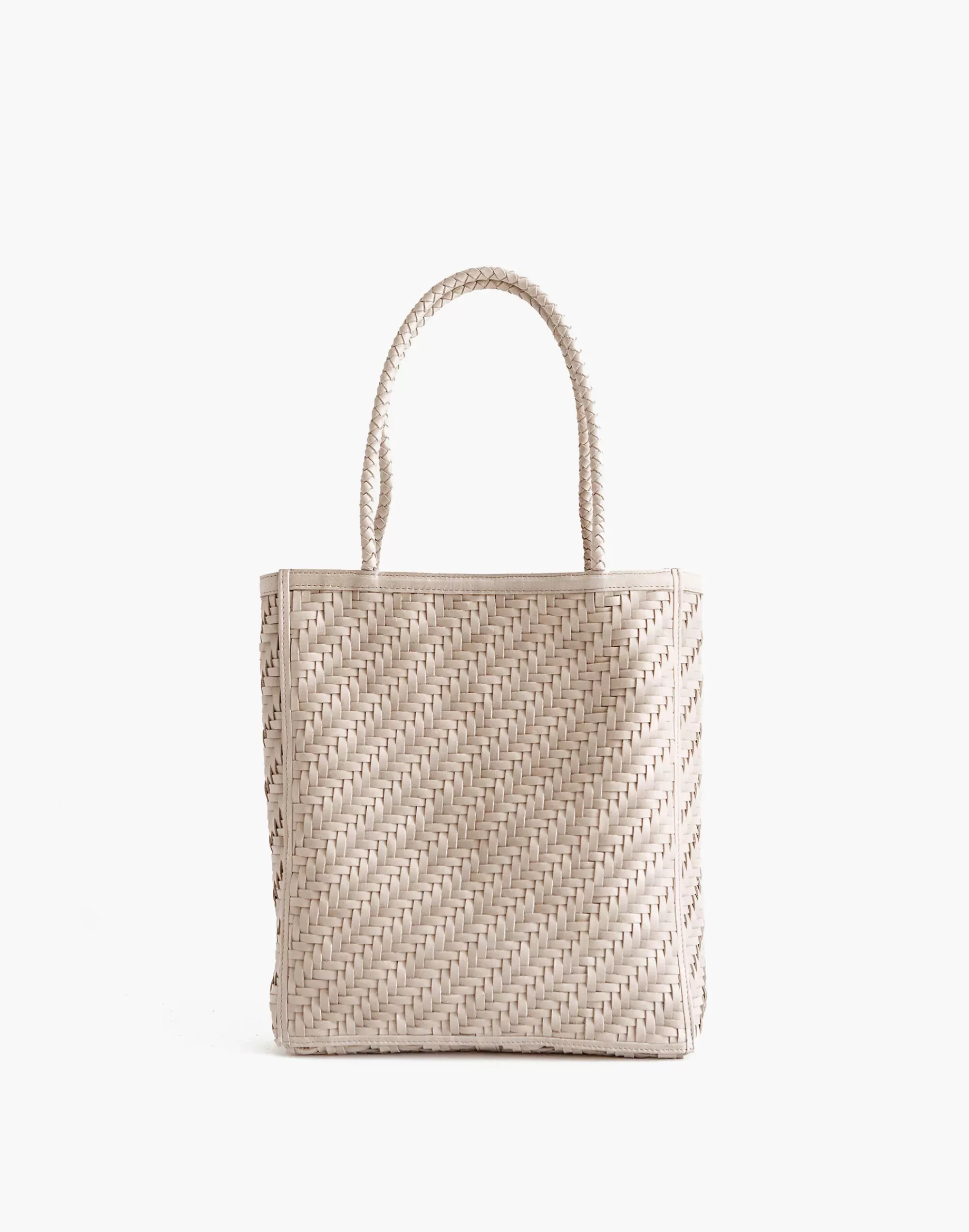 Madewell Totes>Leather Le Tote Bag Cream