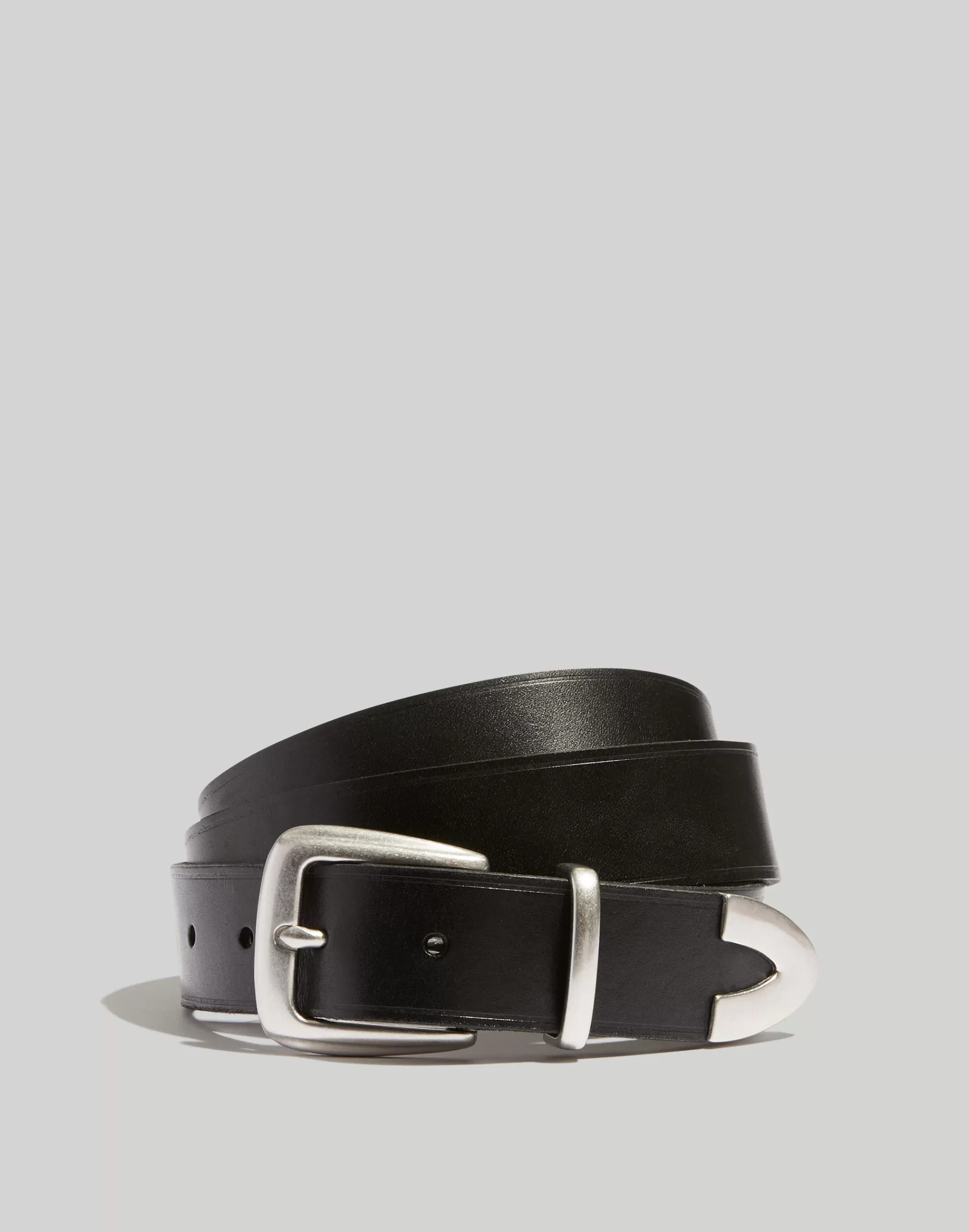 Madewell Belts>Leather Western Belt True Black