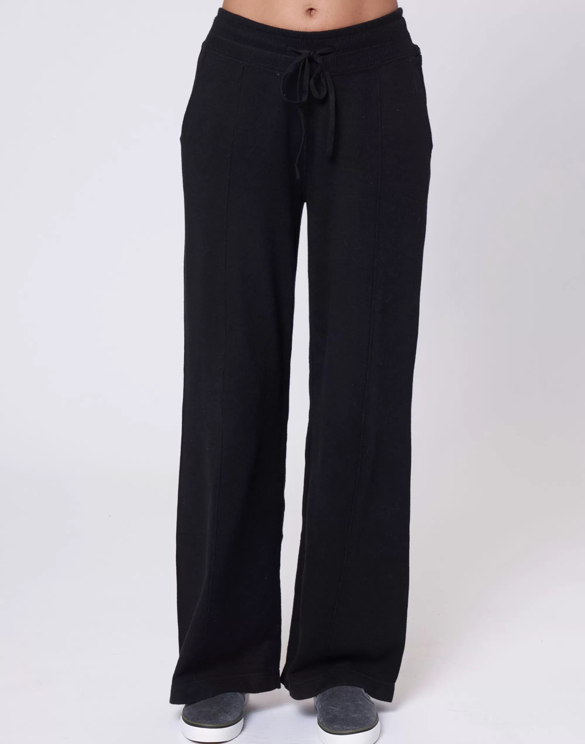 Madewell Sweatshirts & Sweatpants>Leimere Tisbury Wide Leg Pant Black