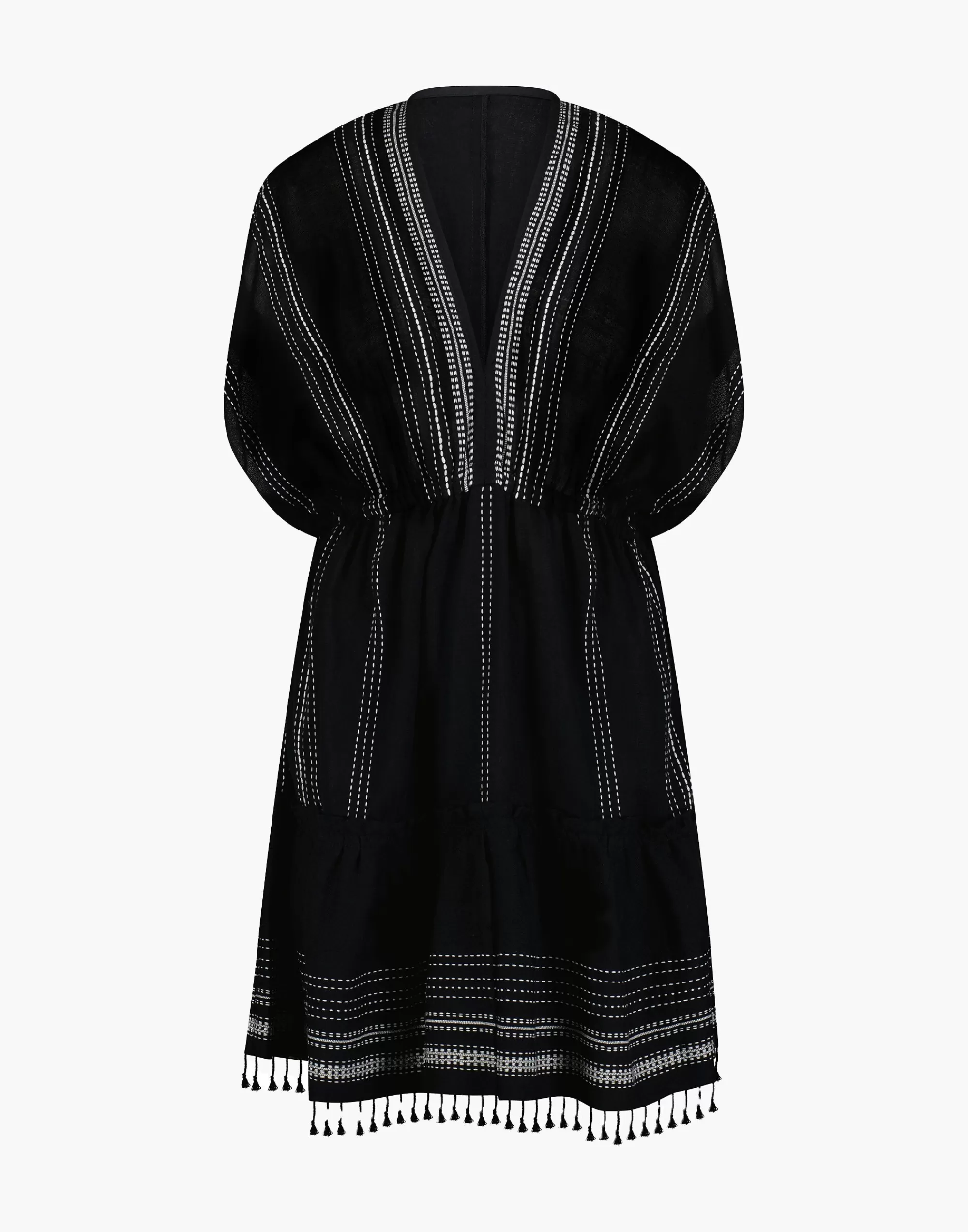 Madewell Dresses>Leliti Short Plunge Neck Dress Black