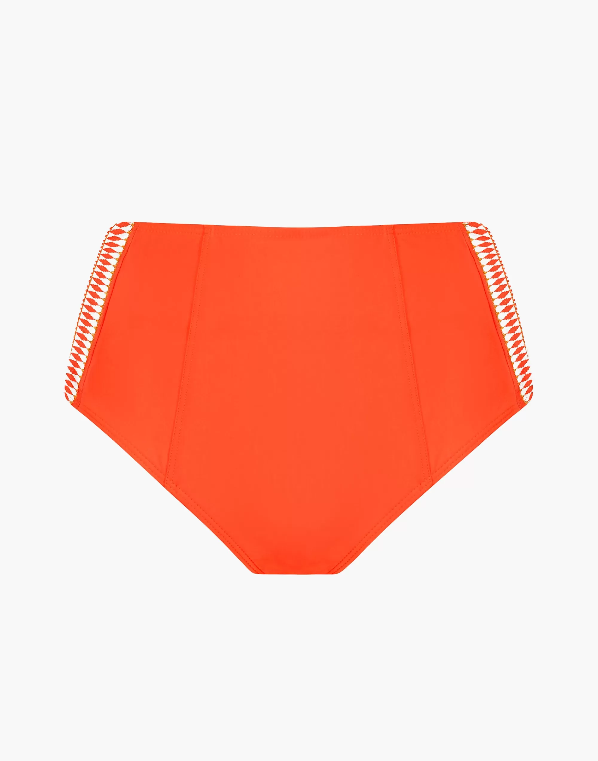 Madewell Swim>Lena High Waist Bottom Orange