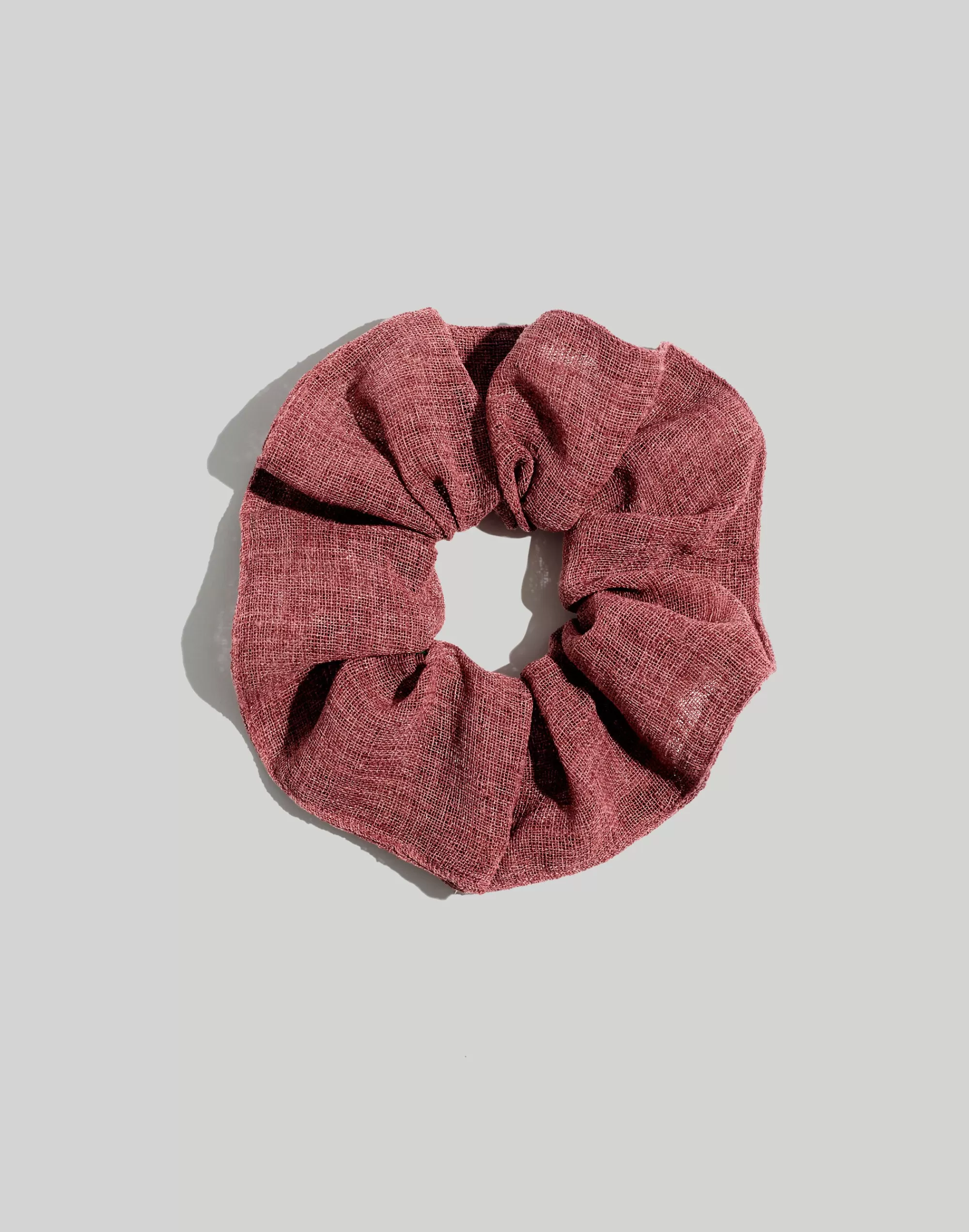 Madewell Hair Accessories>Lightspun Oversized Scrunchie Warm Thistle