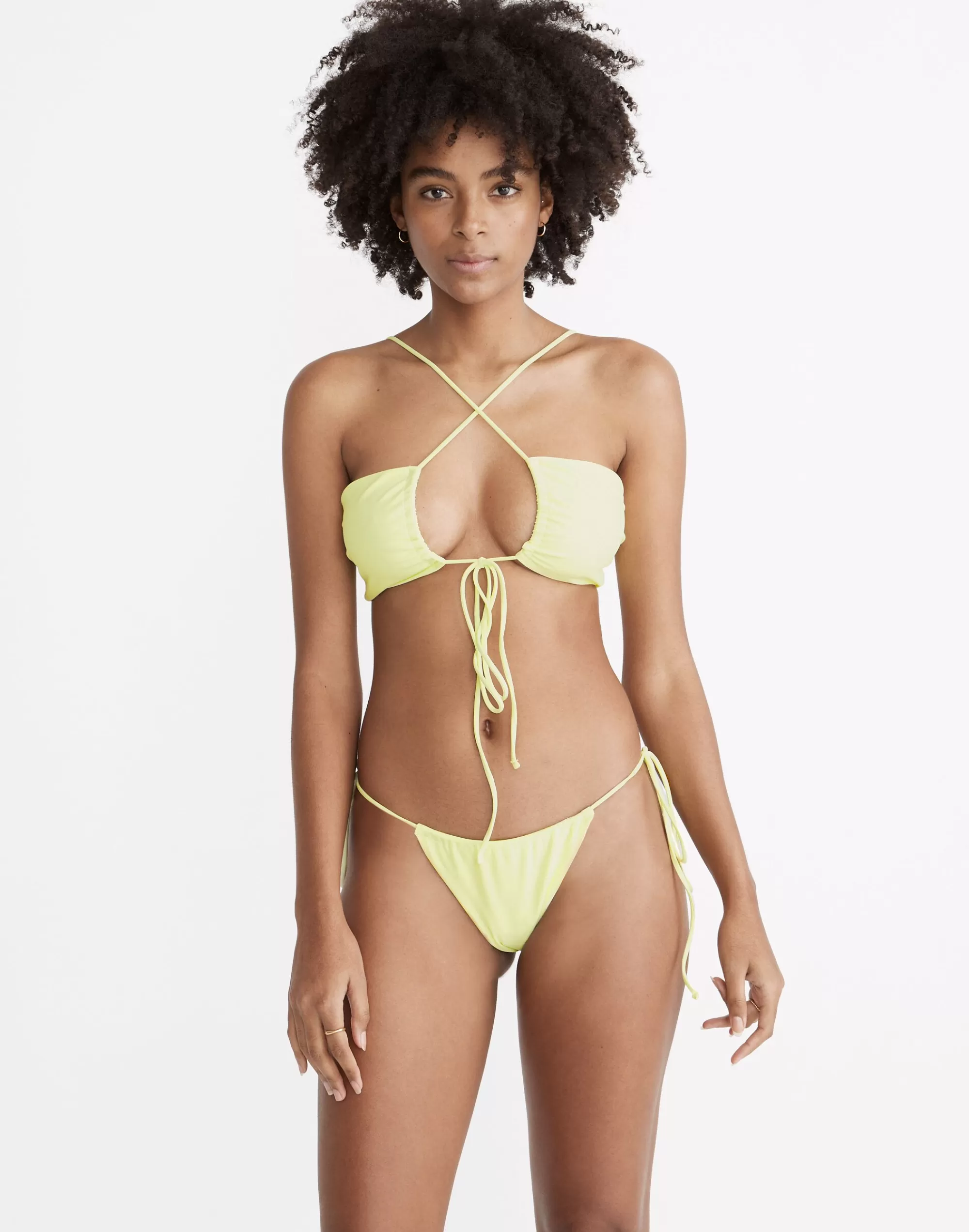 Madewell Swim>Livi Convertible Bikini Top Sherbet