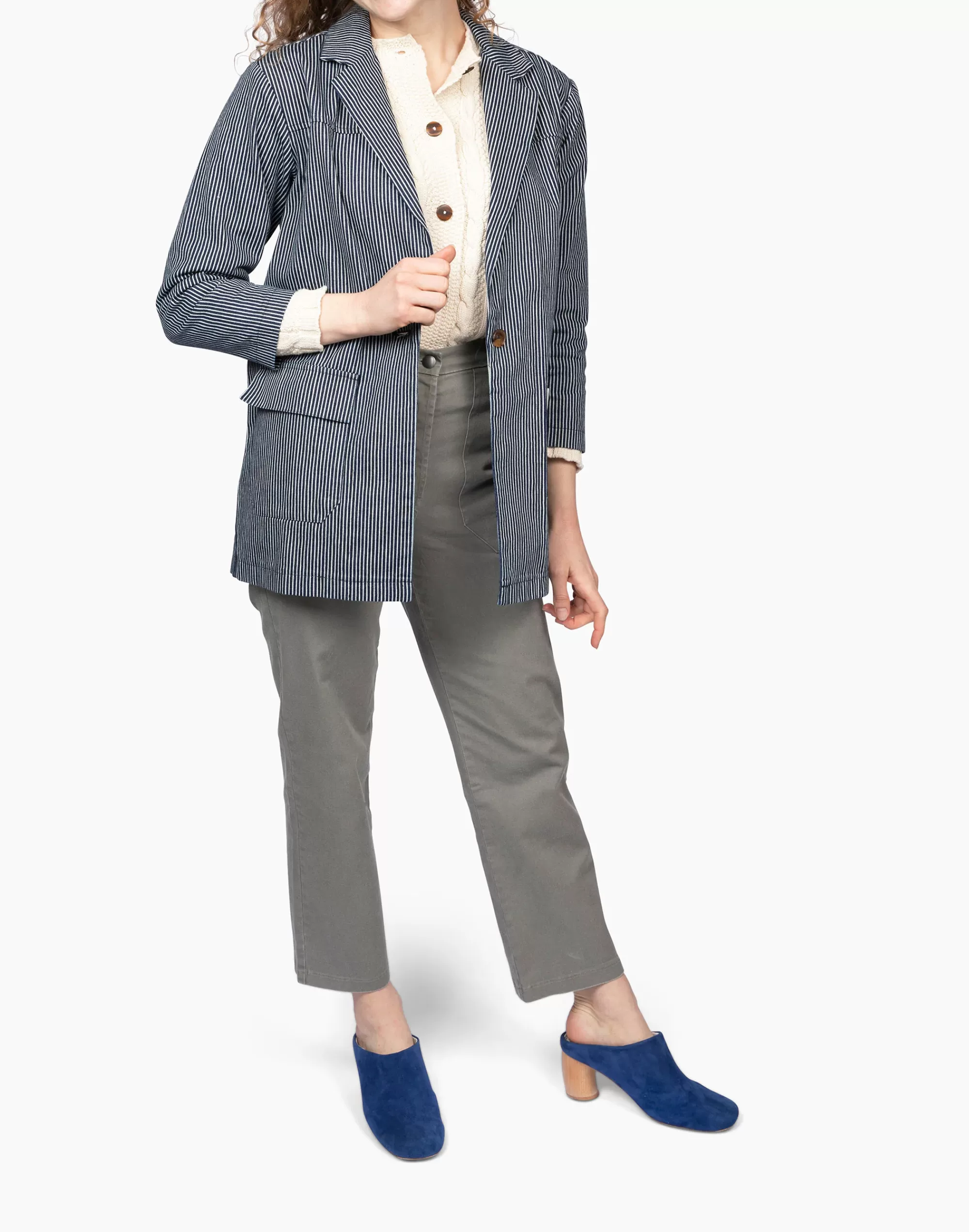 Madewell Blazers>Loup Pablo Jacket Navy