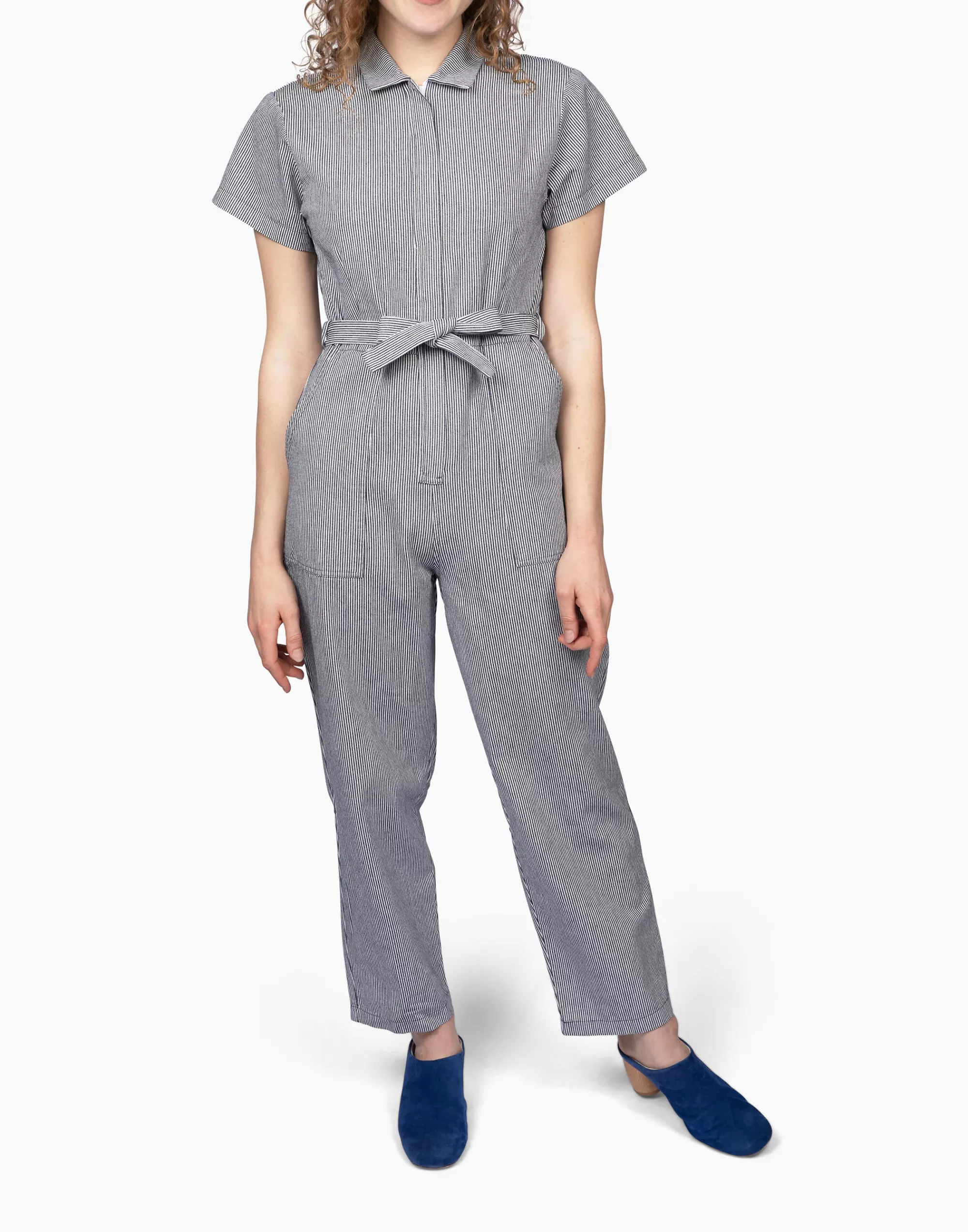 Madewell Jumpsuits & Overalls>Loup Patty Worksuit Blue Multi